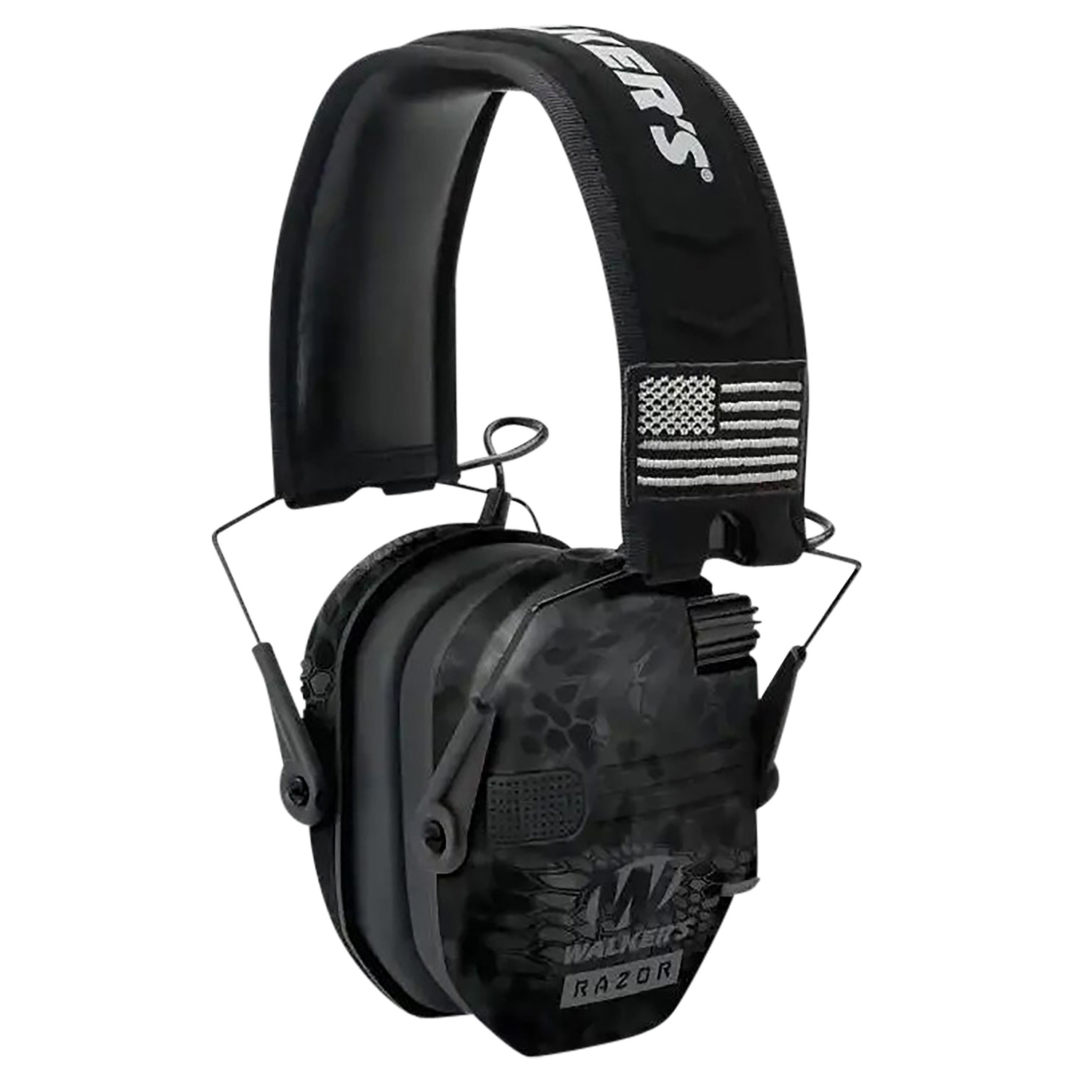Walker Razor Patriot Slim Muff Kryptek Highlander Black