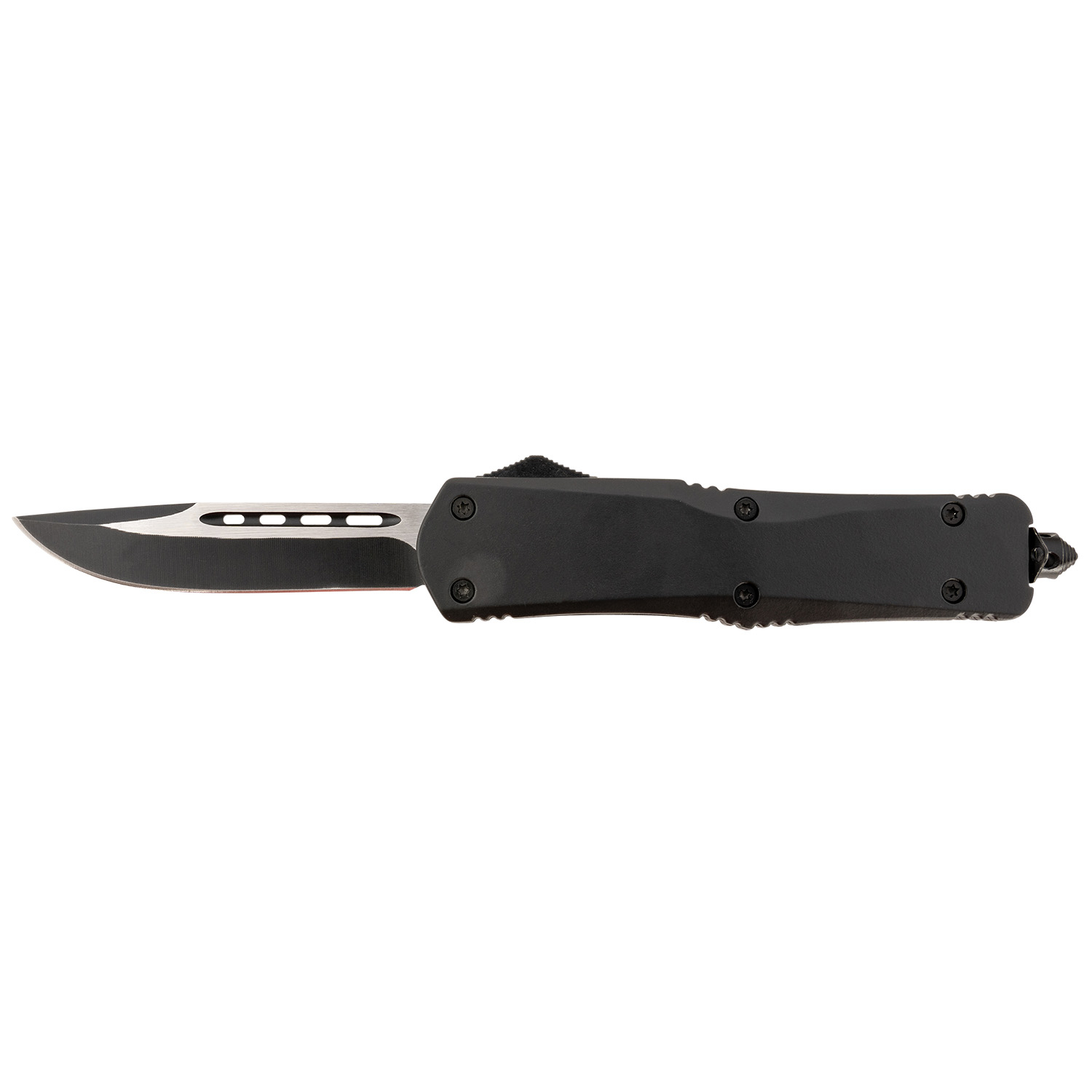 Steel River Knives T624-B-DP Spartan 3.75 Drop Point Black/silver