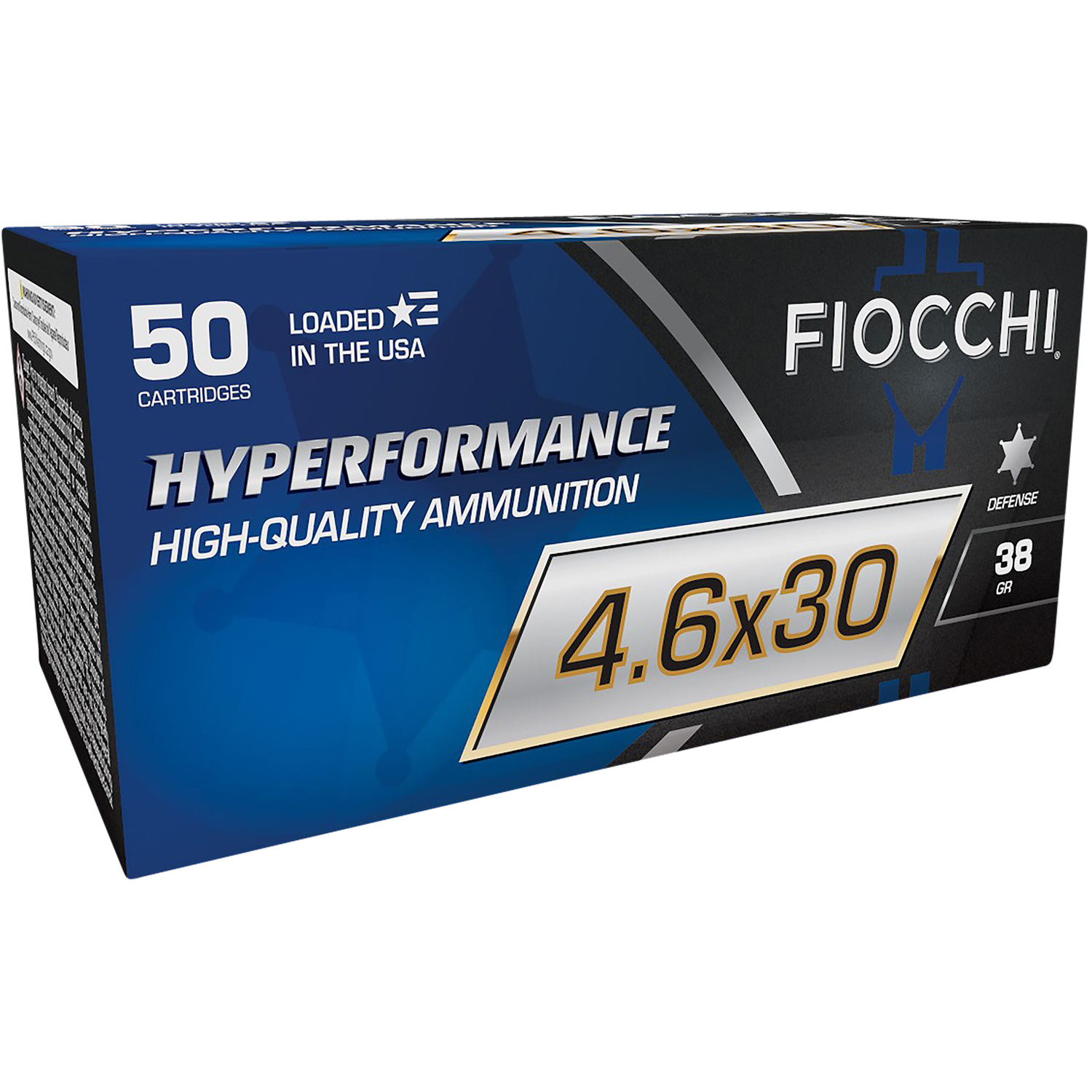 Fiocchi Hyperformance 4.6X30MM 38GR Tipped Hollow Point 50/20