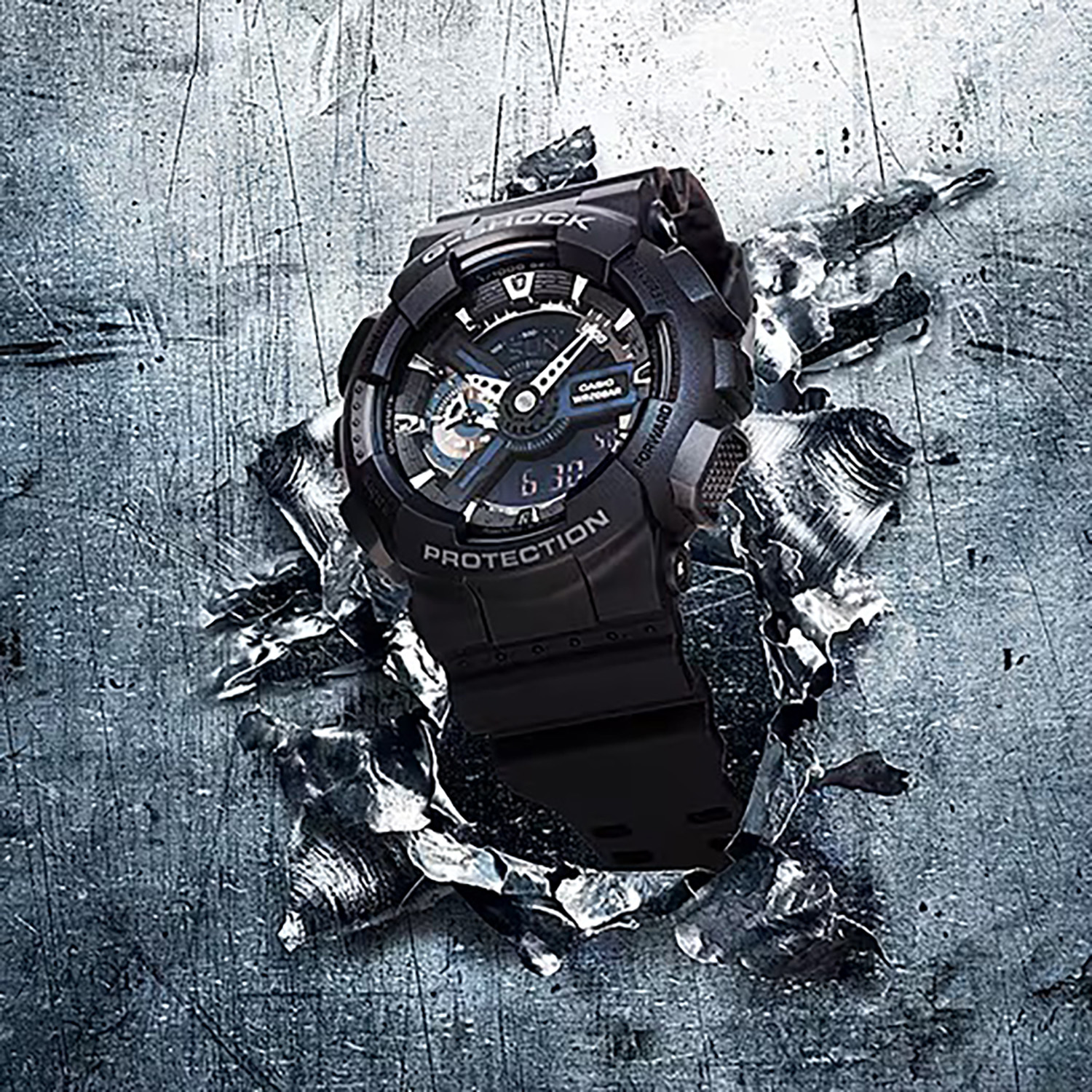 G-shock GA1101BCR Tactical Analog-digital Black Watch - Image 2