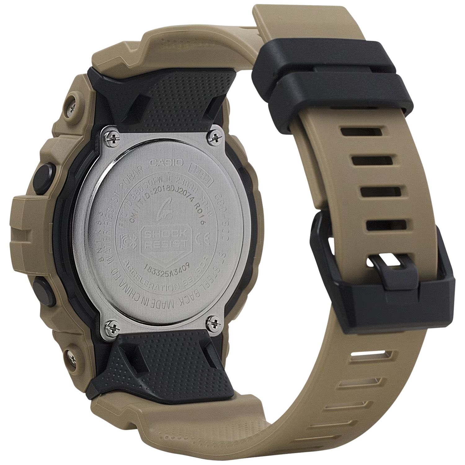 G-shock GBD800UC5 Tactical Move Power Trainer Fitness Tracker Tan - Image 2