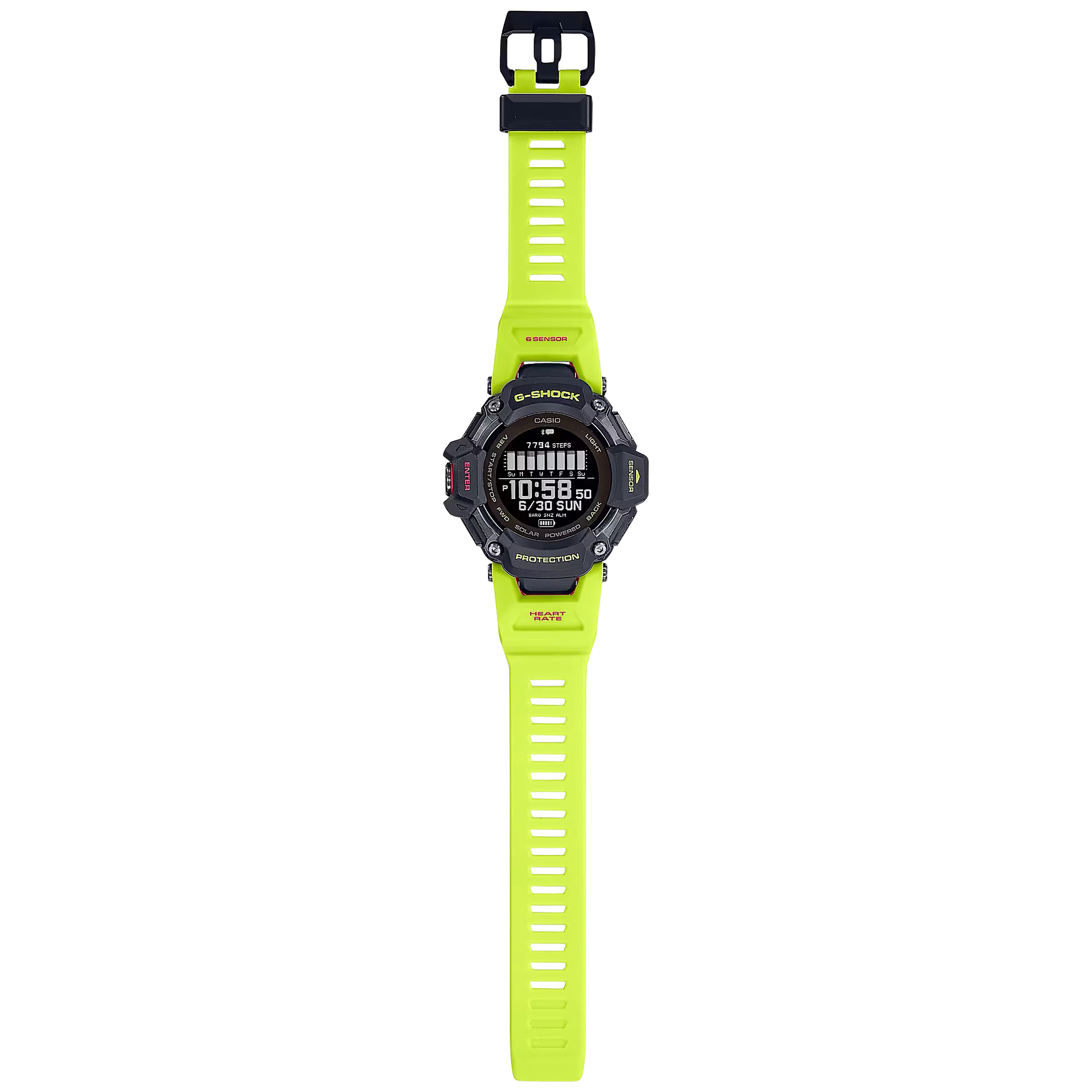 Gshock GBDH20001A9 Move Series Gps+heart Rate Monitor Yellow