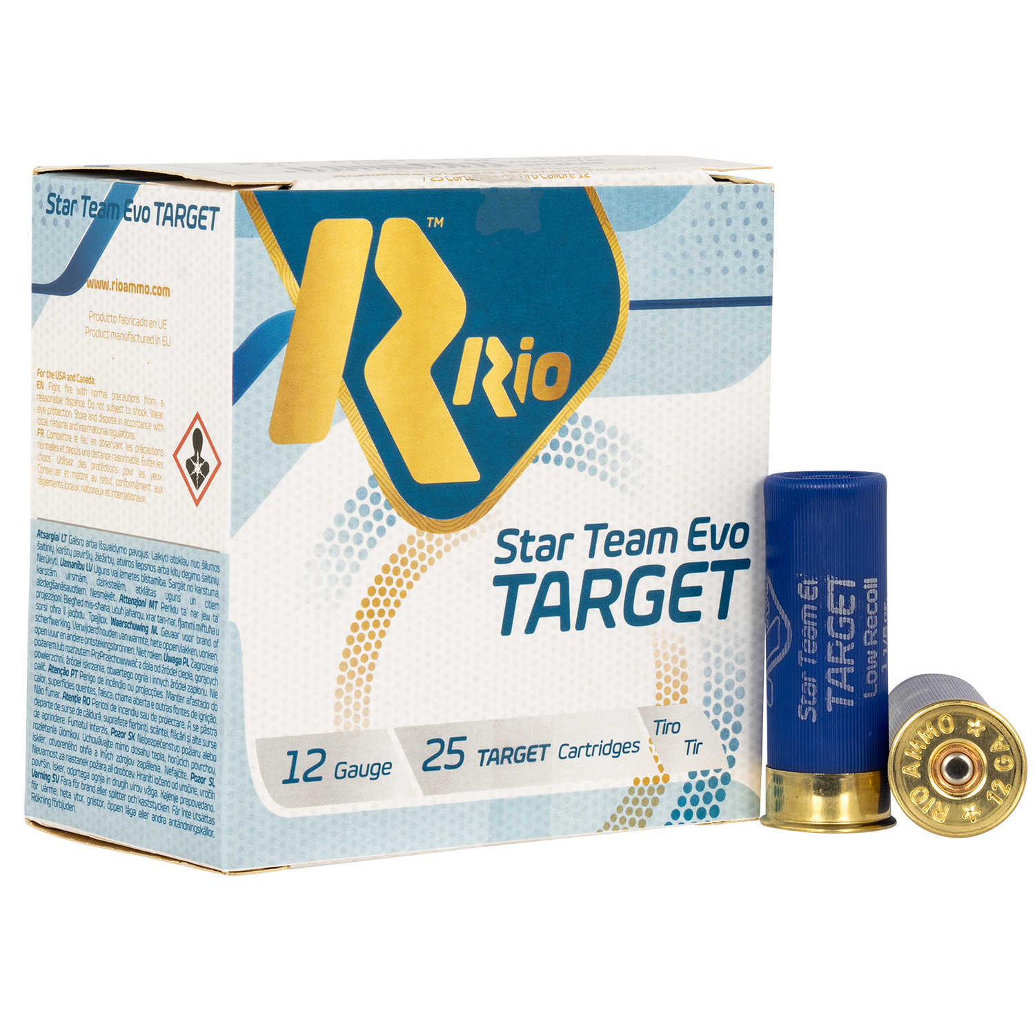 Rio STT32LR8 Team Target 12GA 2.75 1 1/8OZ 8 Shot