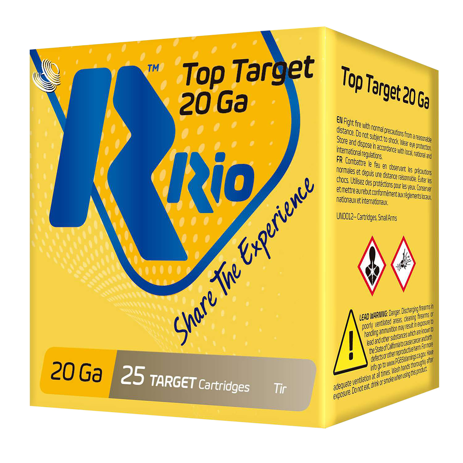 Rio TT209 Top Target 20 Gauge 7/8 Oz 9 Shot 25/10
