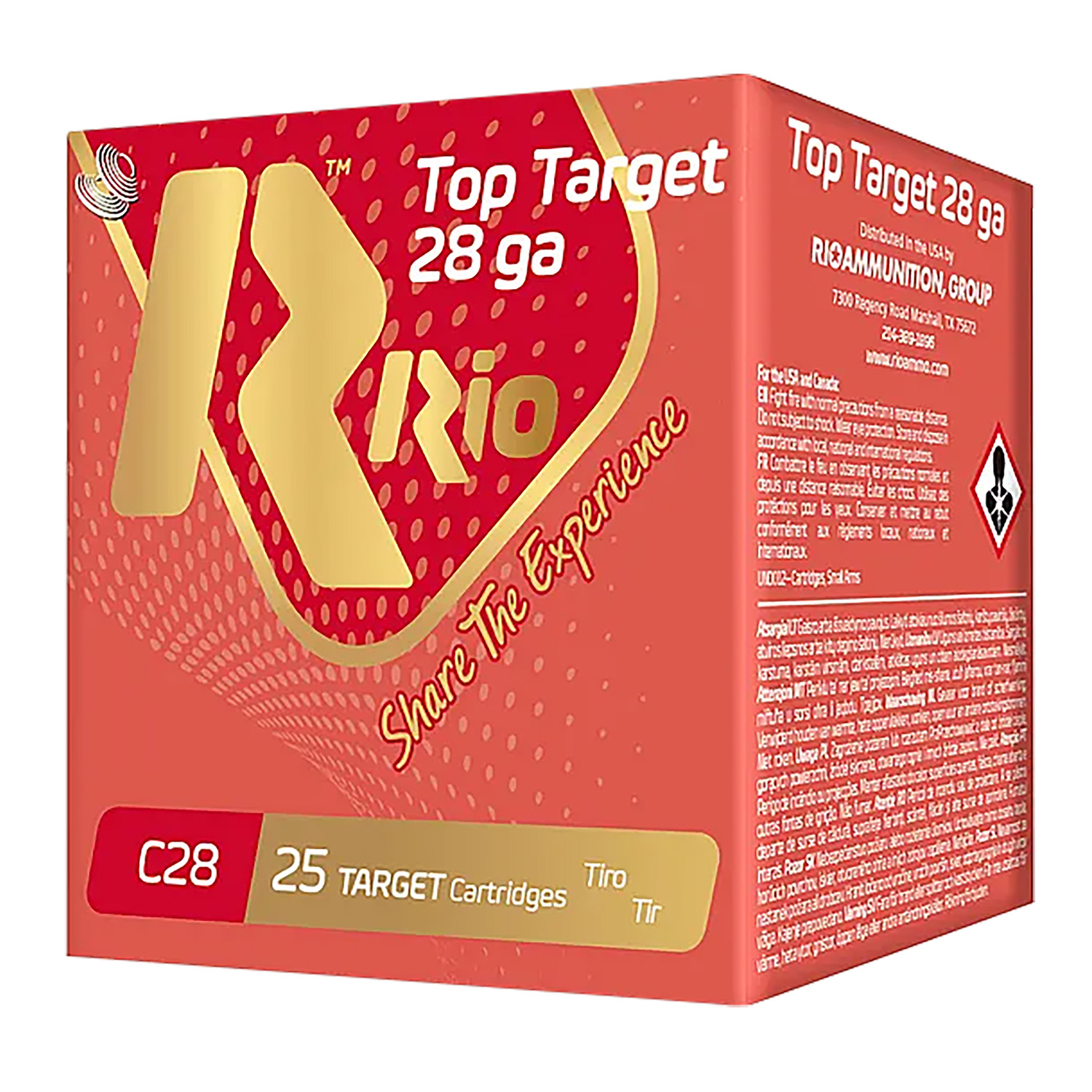 Rio RCHV286 Game Load 28 Gauge 2.75 1OZ 6 Shot 25/10