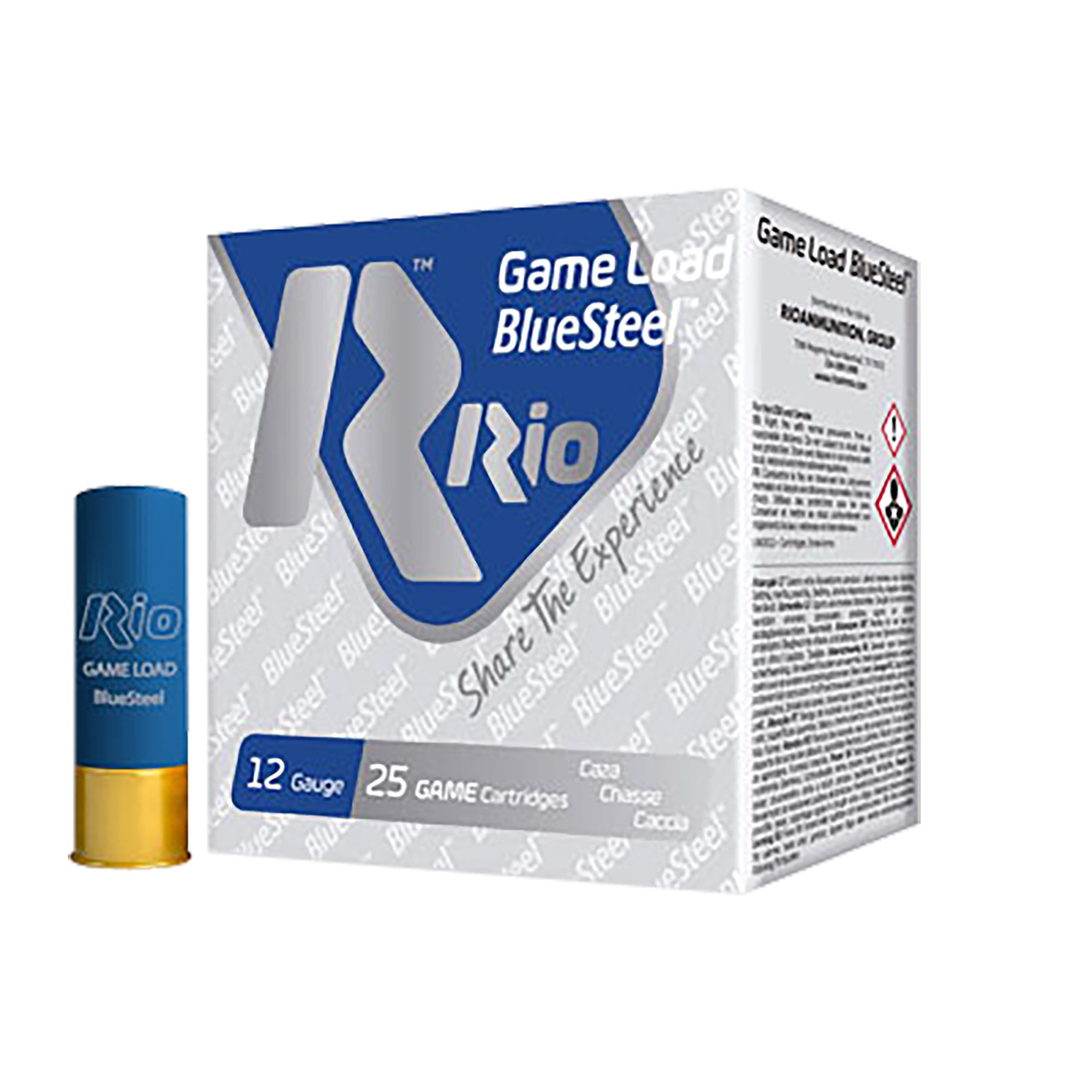 Rio GLBS325 Game Load Bluesteel 12 Gauge 2.75 1 1/8 Oz 5 Shot