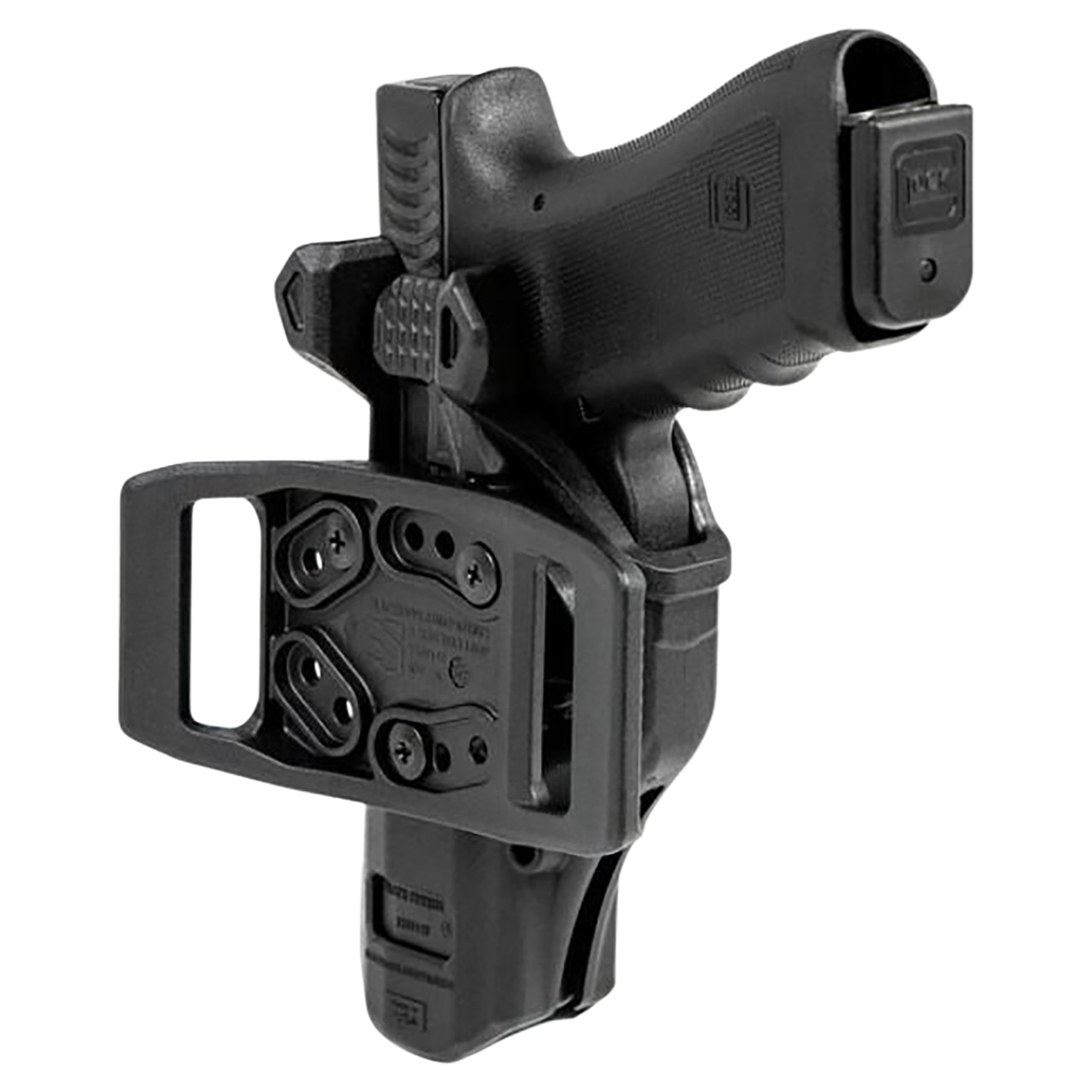 Blackhawk T-series L2C Owb Holster for Beretta M9/92 Series - Black - Image 2