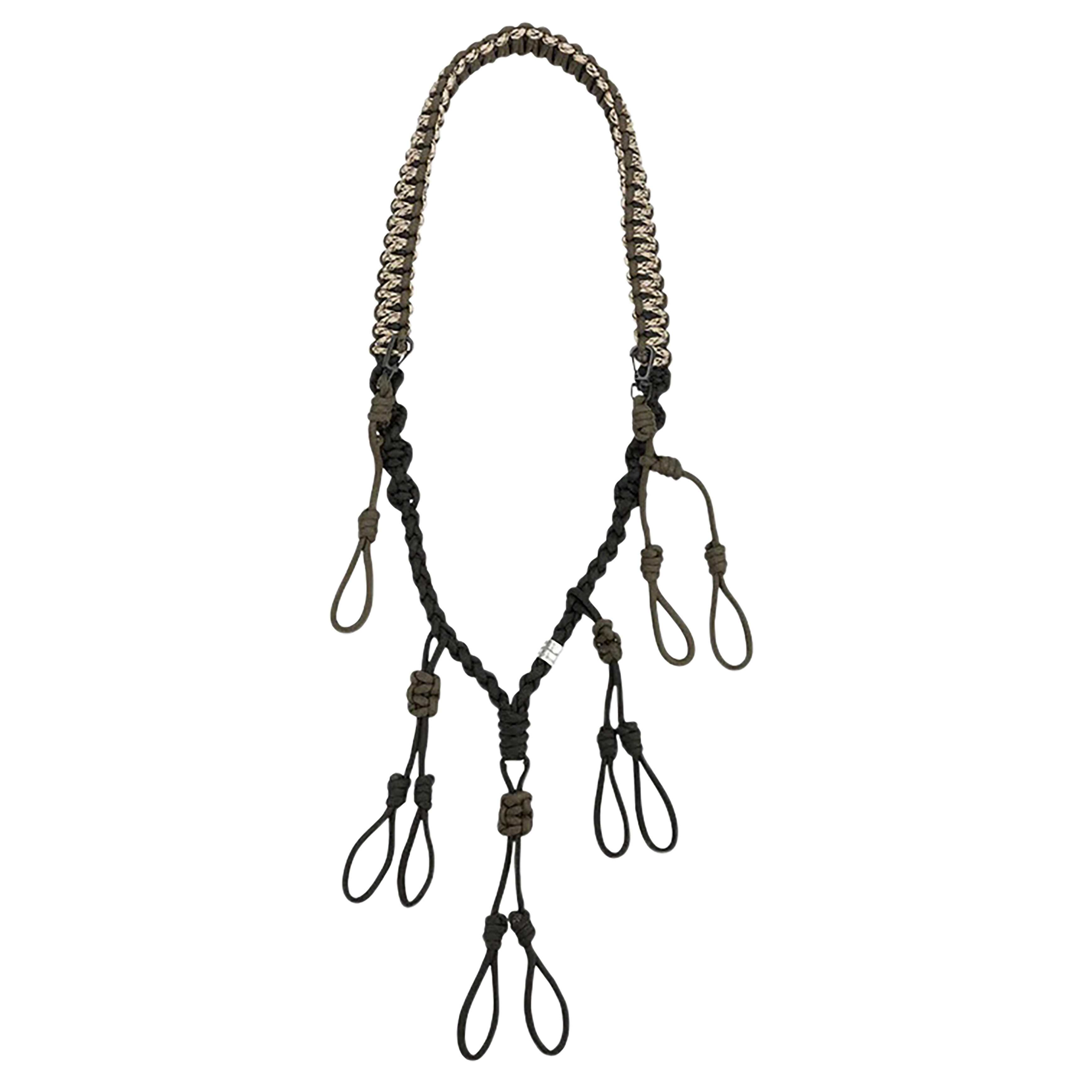 Drake DW7150-BKO Callers Lanyard Black/olive