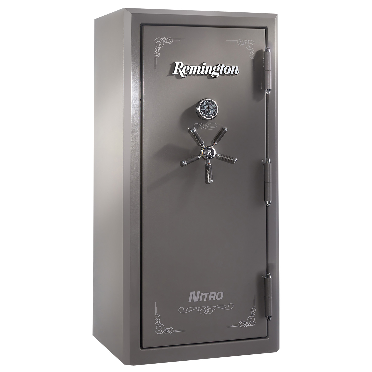 Sa SECSAR6526N Rem Nitro Gun Safe 26+6 Elc Seltzer Gray
