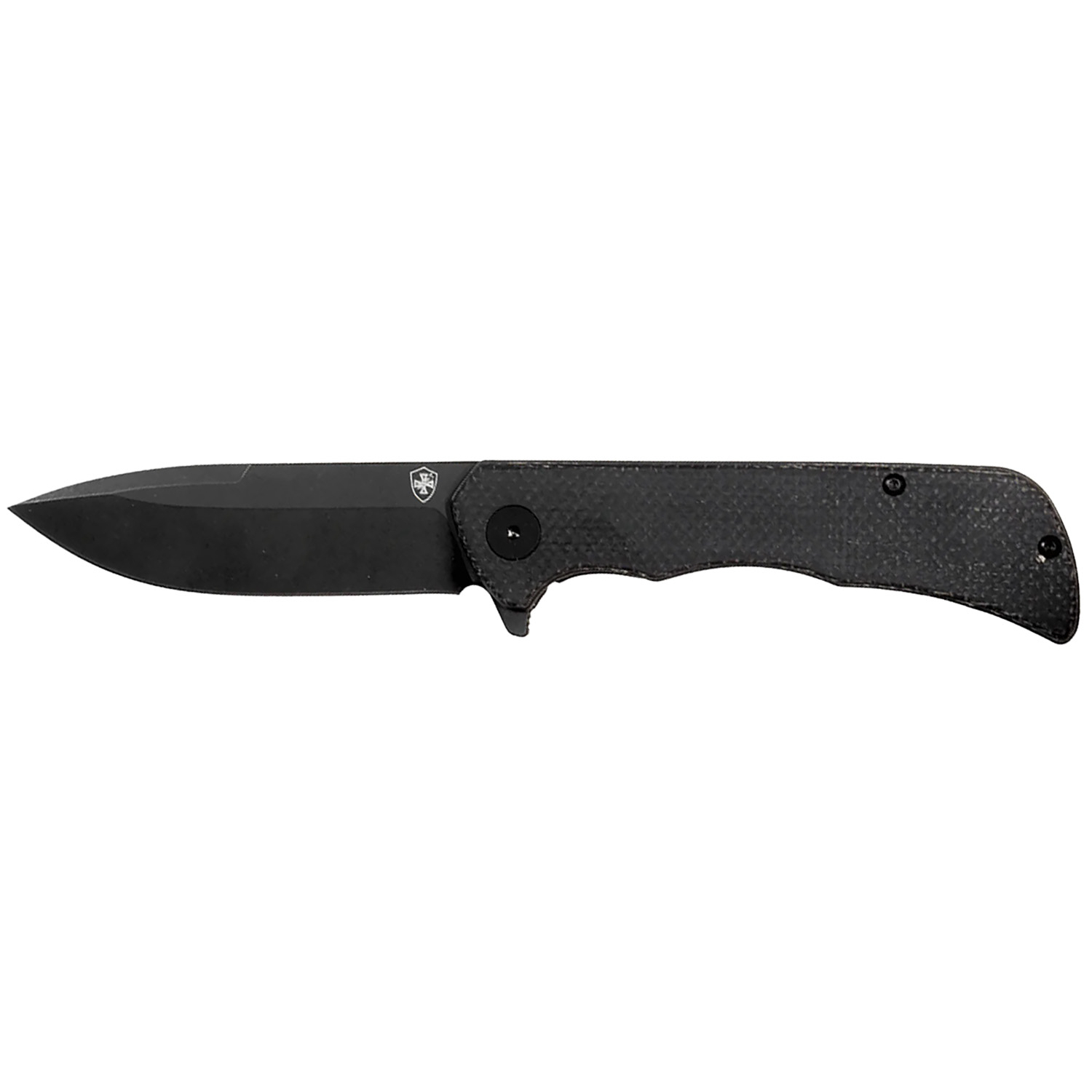 Temp PFMBK321 Paladin Lock Folder Micarta Drop Blk