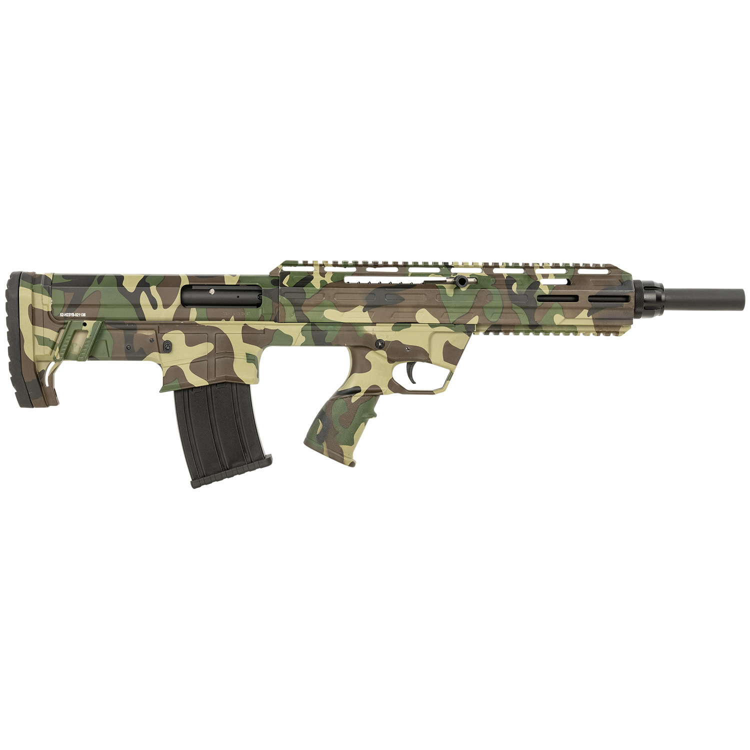 Tokarev Tbp 12 M81 12GA 5+1 Bullpup 18.5 Camo