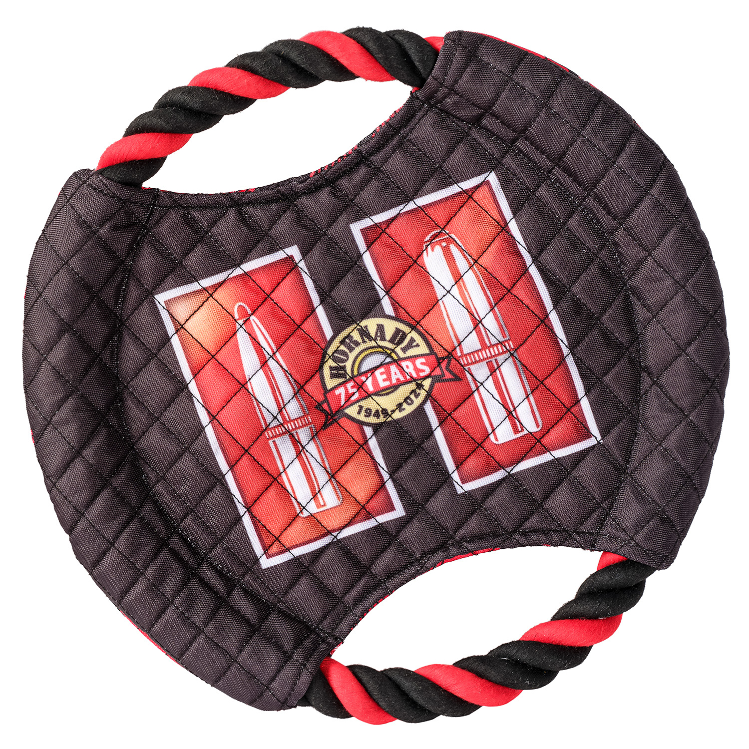 Horn 99156 Frisbee Dog Toy - Black/red