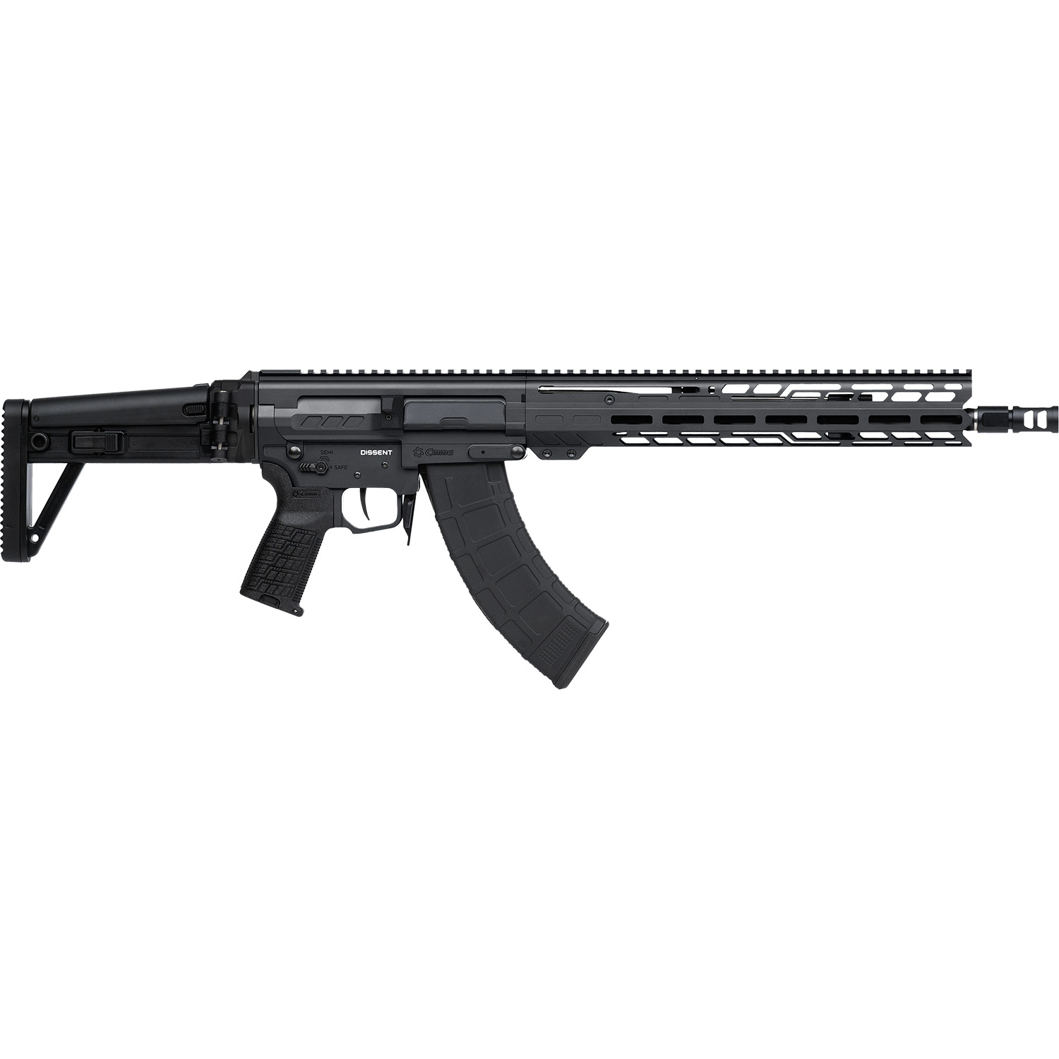 Cmmg Dissent MK47 7.62X39 14.3 30RD Folding Stock Sniper Gray
