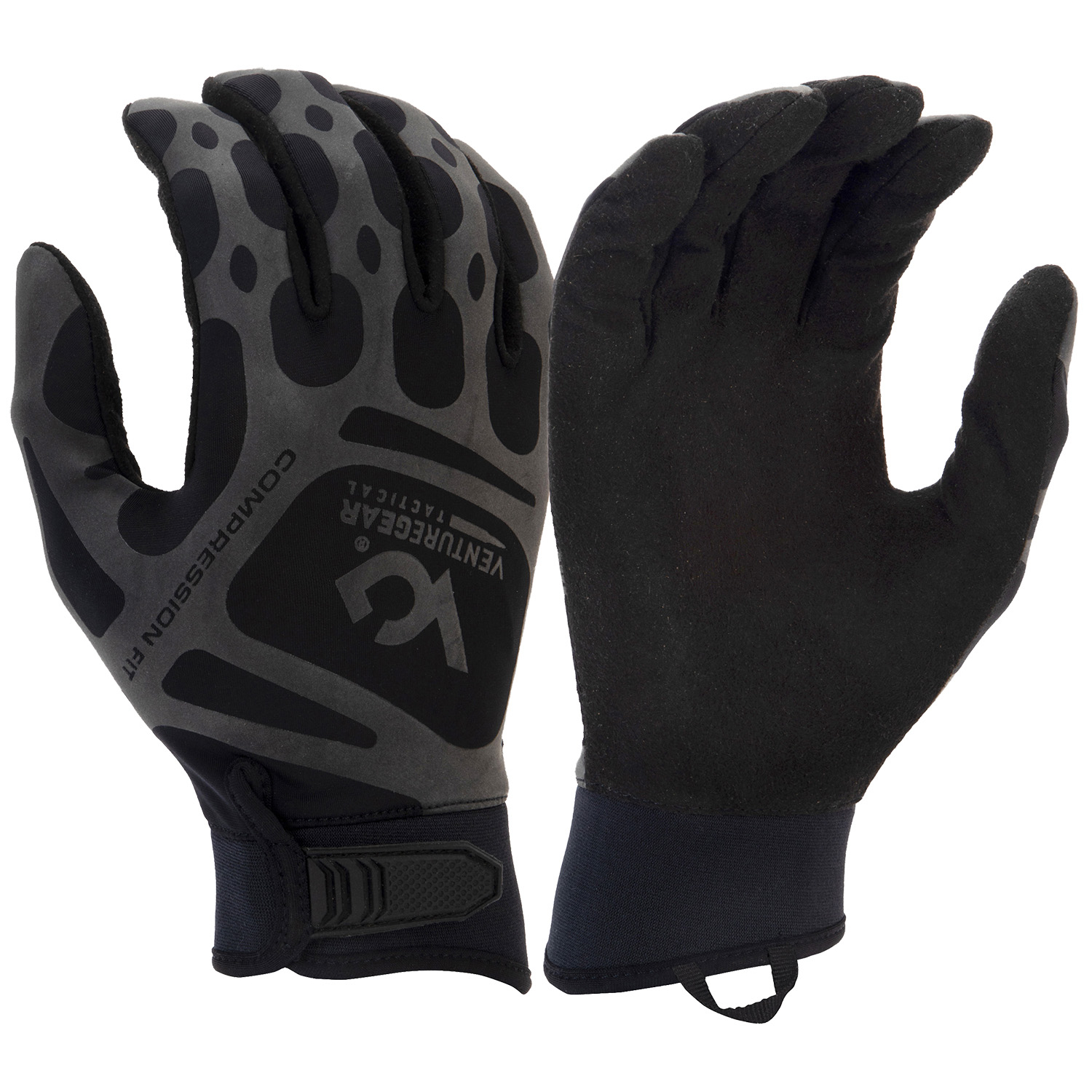Pyramex VGTG10BX2 Compression Training Gloves Black Xxl