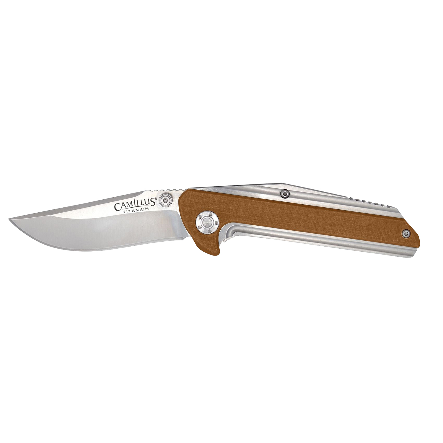 Camillus Sevens 2.75 Folding Knife Coyote Brown/ss