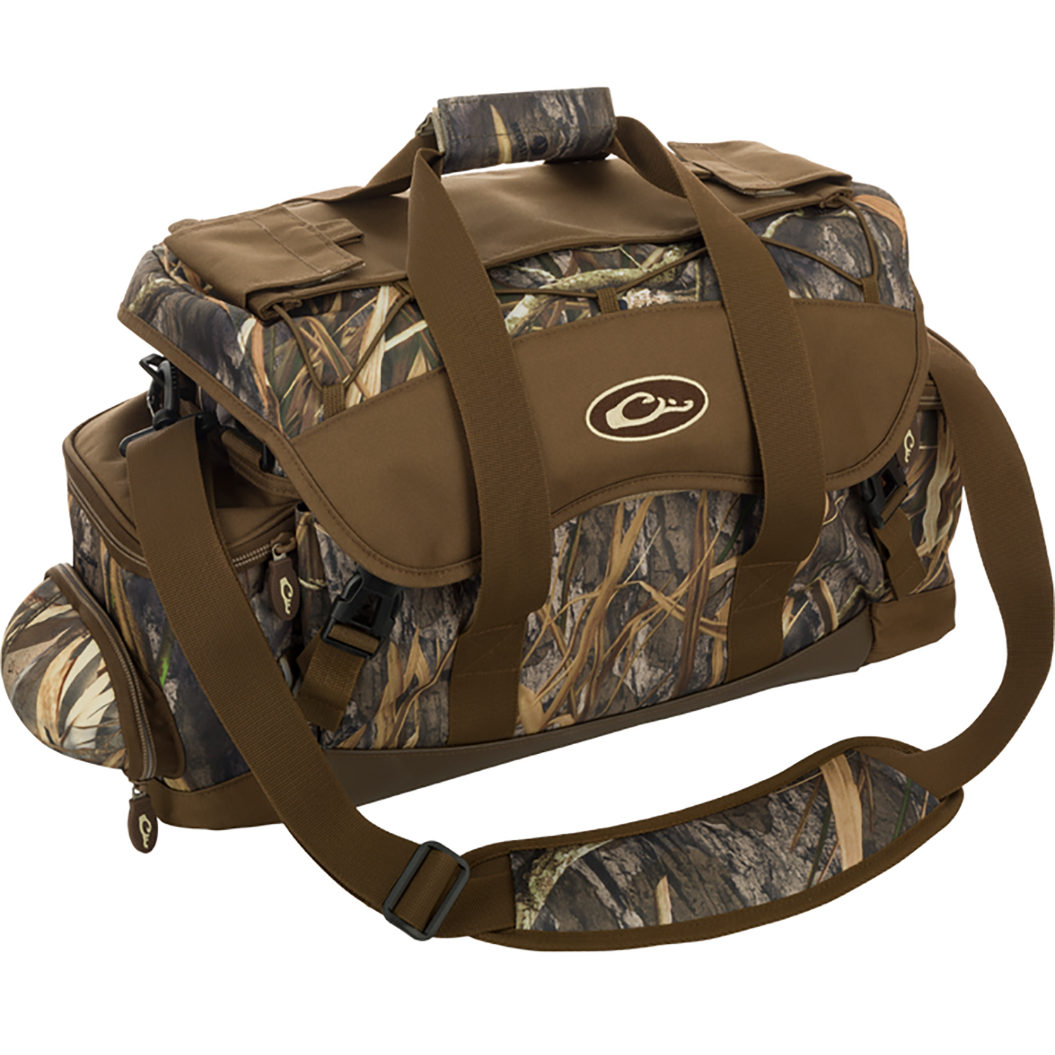 Drake DA2020022 Large Habitat Blind Bag - Mossy Oak Bottomland