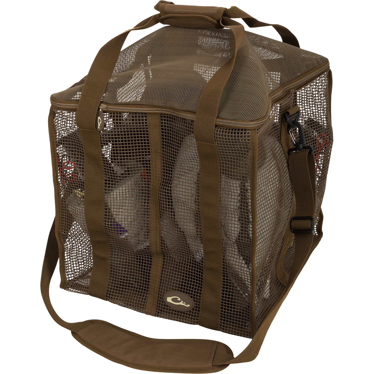 Drake DA3700BRN04M Floater Decoy Bag 4 Slot Motion Brown