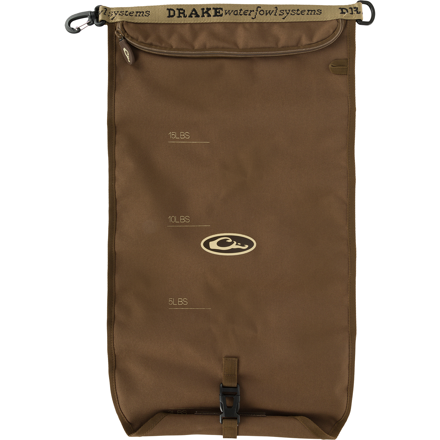 Drake GD8000BRN Gun Dog Travel Food Bag - Brown