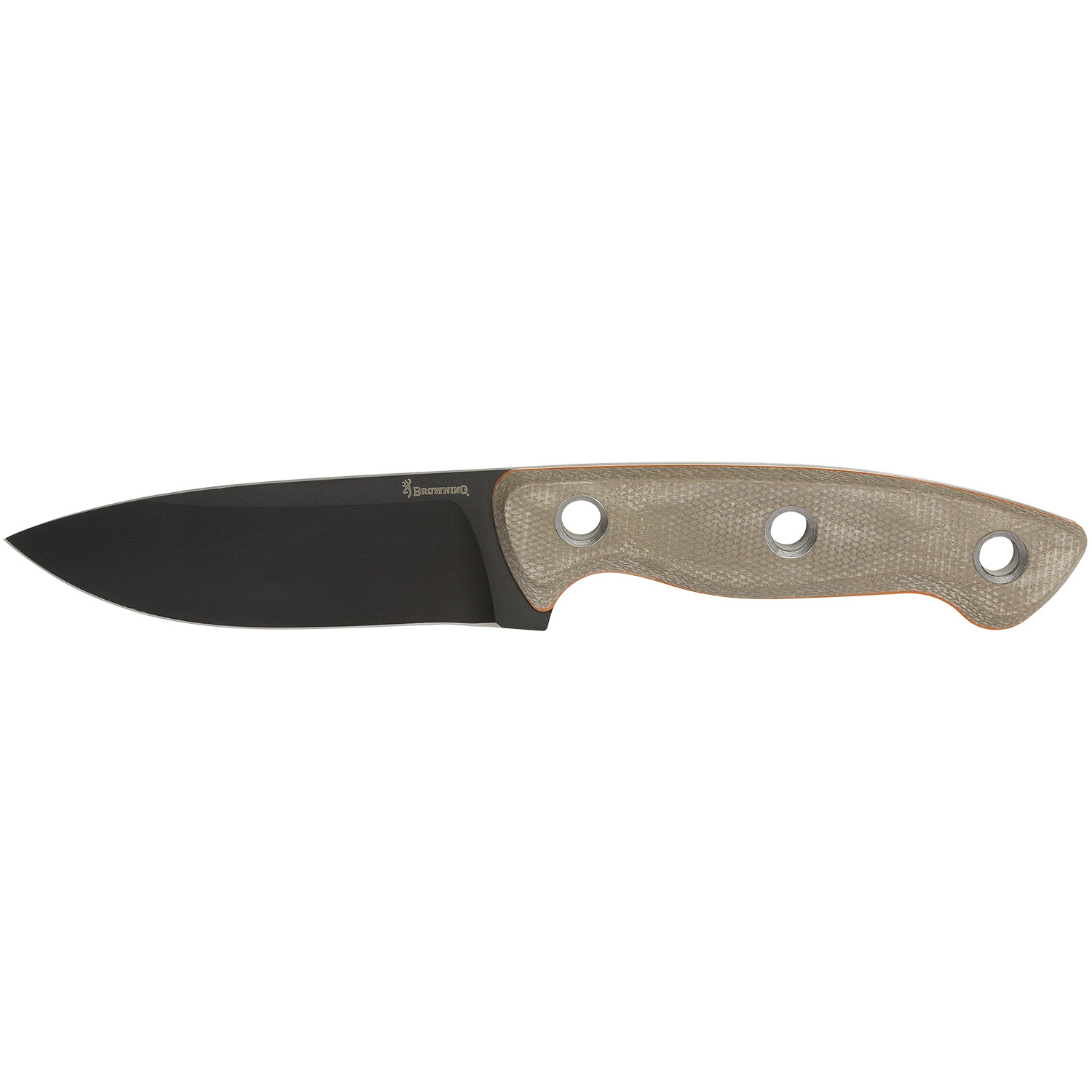 Browning Desolation Small Fixed Knife 3.75 Tan Micarta