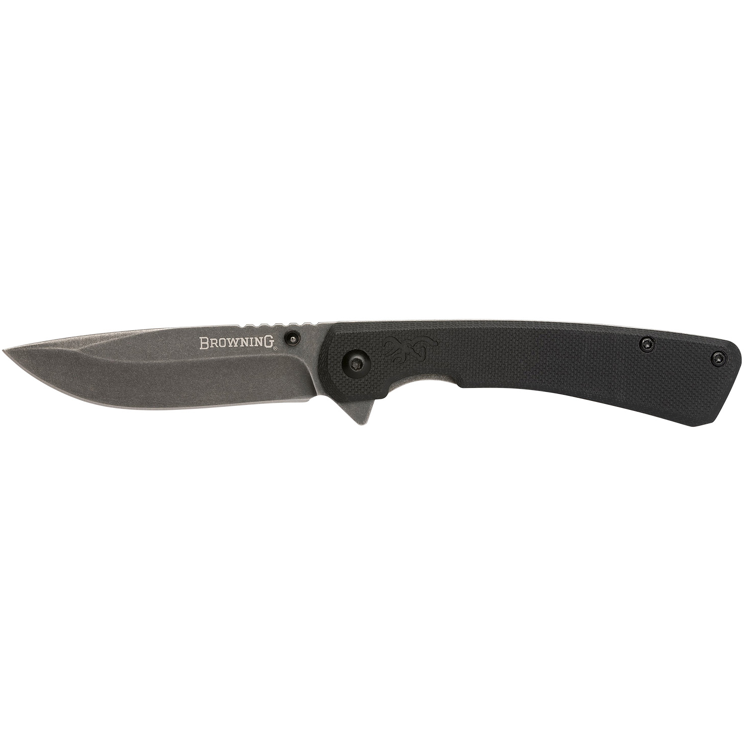 Browning Branded Rock Edc 3 Folding Drop Point Knife