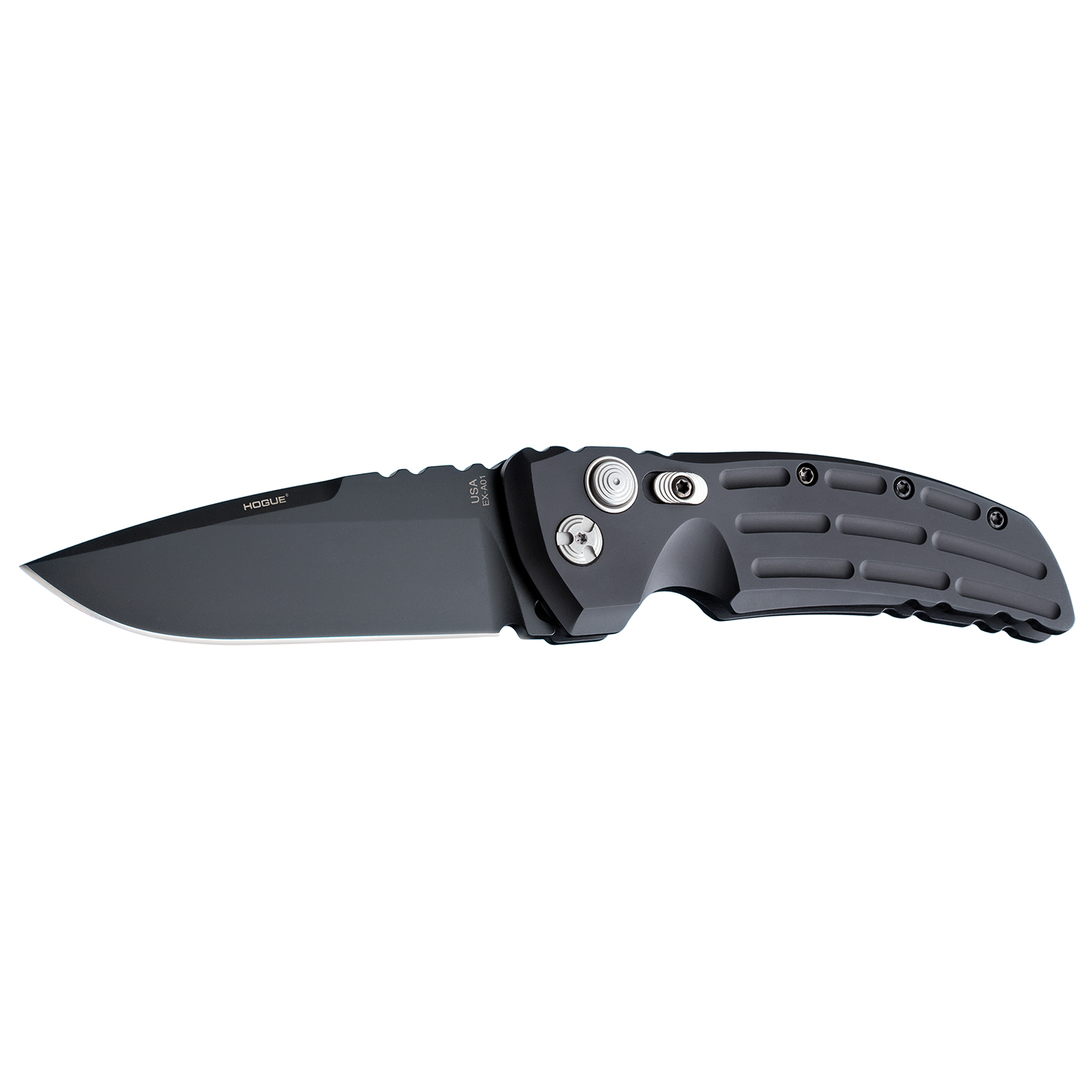 Hogue EX-A01 4 Auto Folder Drop Point Black