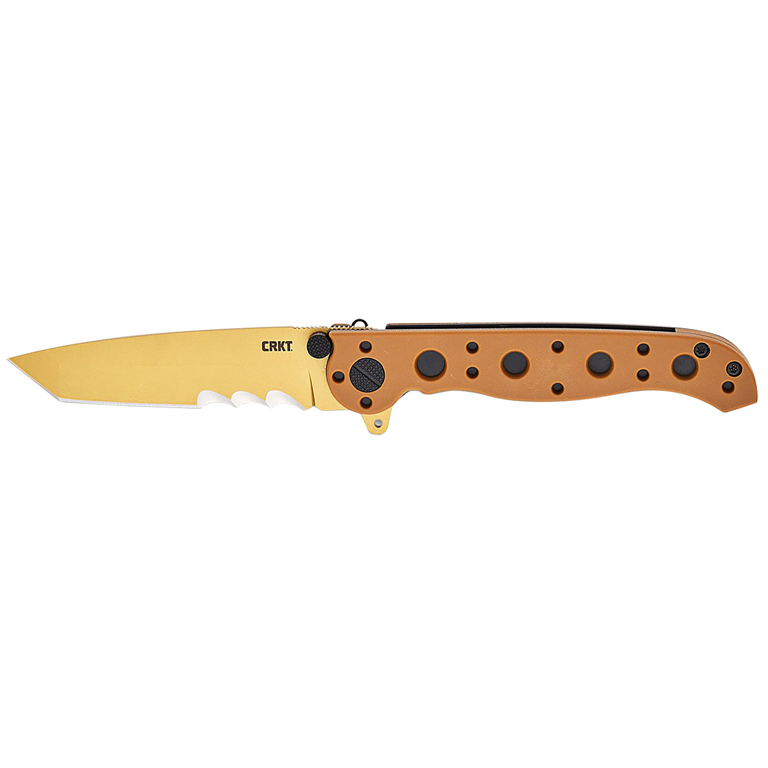 Crkt M16-10DZ Folding Knife 3.13 Desert Tan D2 Steel