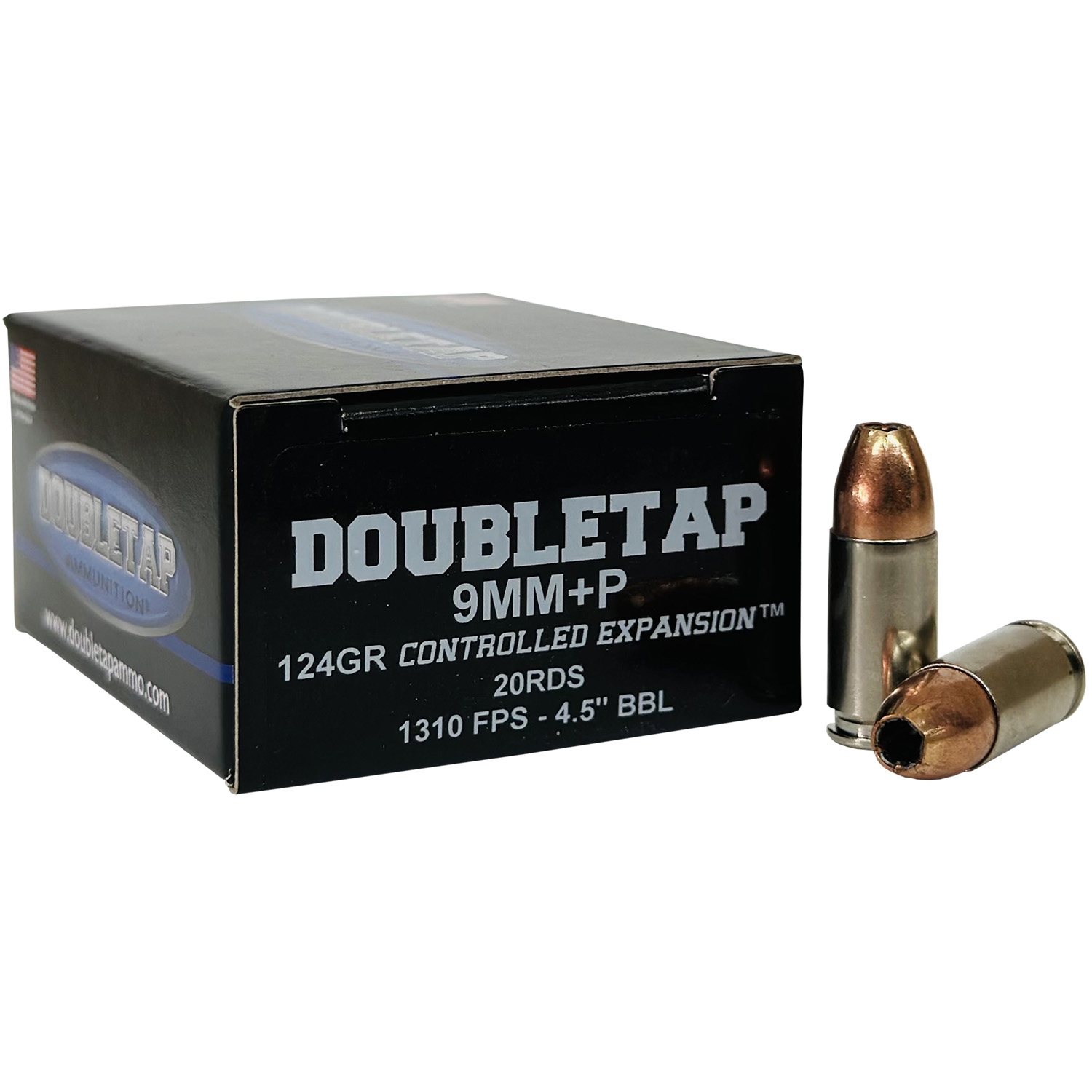 Doubletap Ammunition 9MM 124GR Jhp 20/50