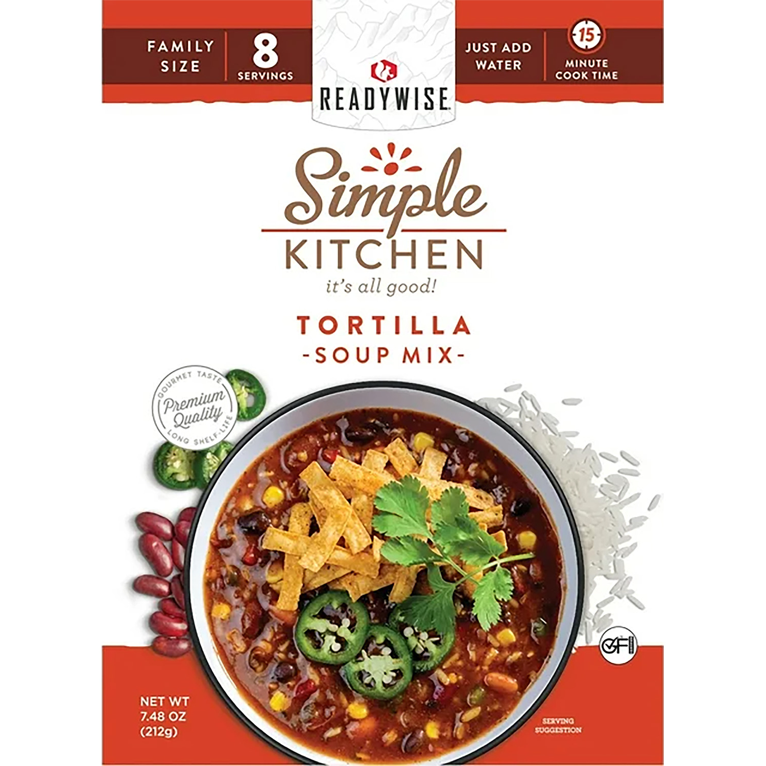 Wise RWSK05-063 Tortilla Soup 6 Ct Case - 8 Servings