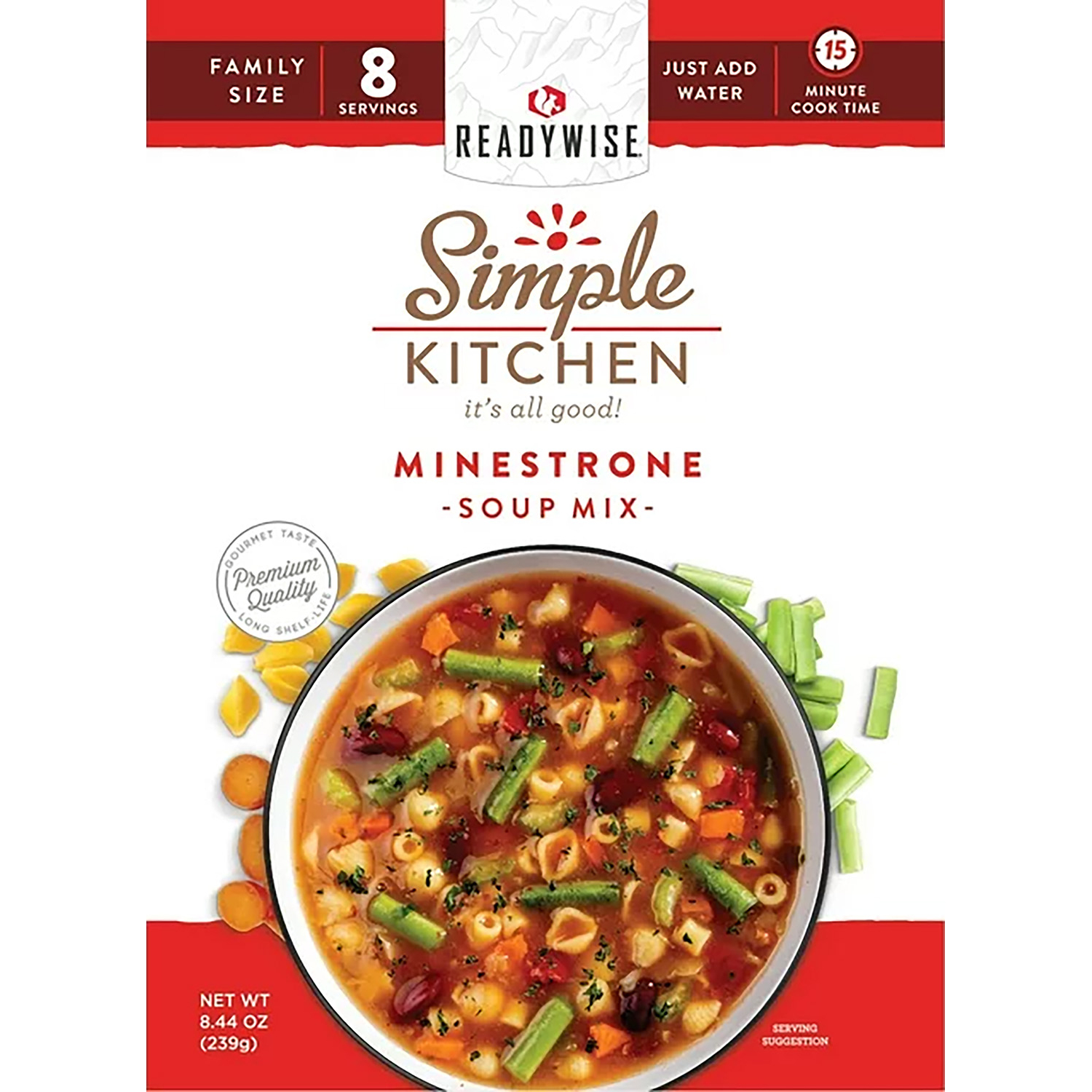Wise RWSK05-065 6 Ct Case Minestrone Soup