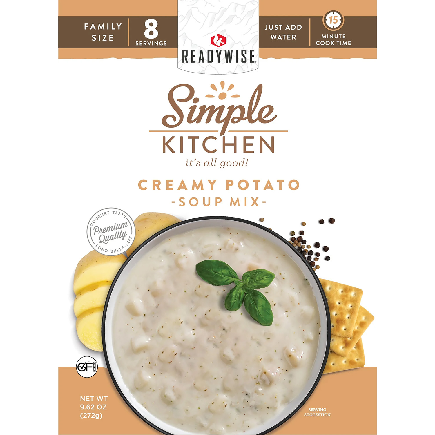 Wise RWSK05-066 Creamy Potato Soup Mix 6 Ct Case