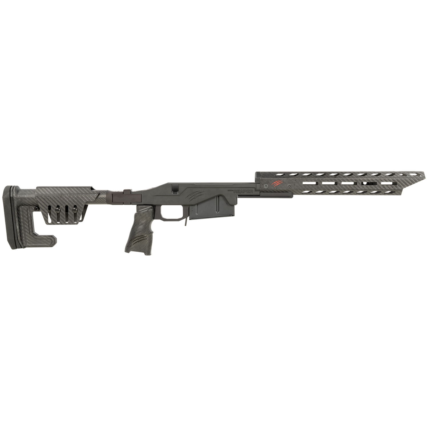 Fierce Lachsbl Long Action Chassis Kit Black