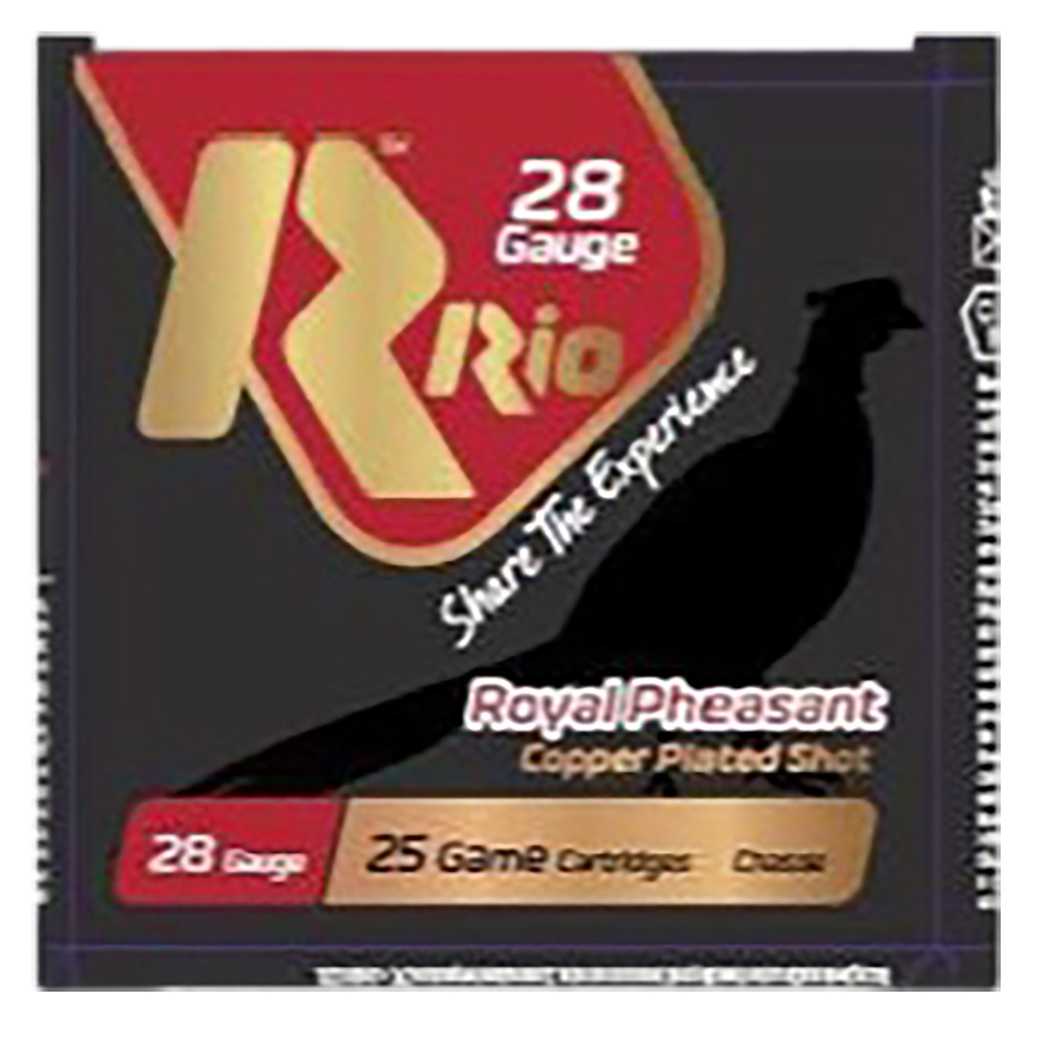 Rio RPC285 Royal Pheasant 28GA 2 3/4 Copper-plated 5 Shot