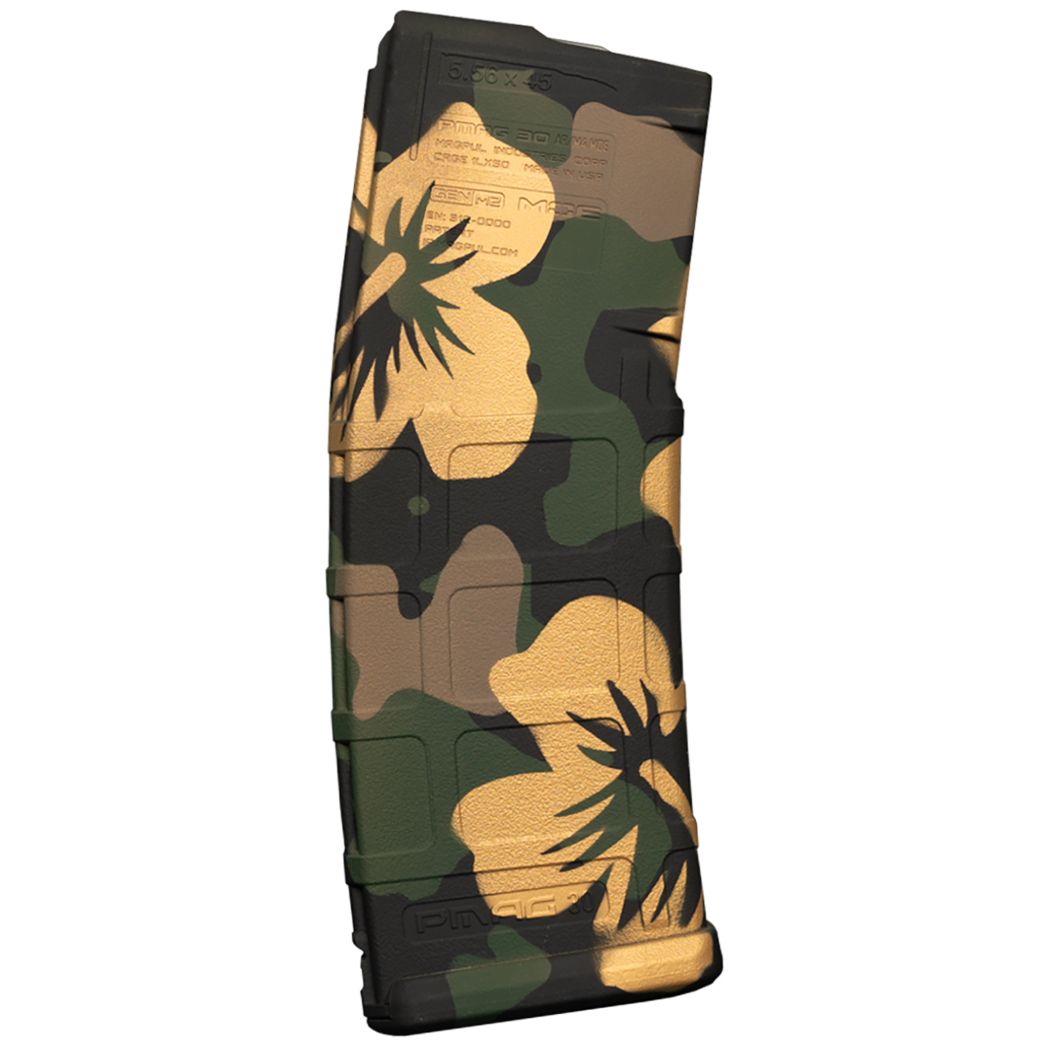 Wworks 228056 Pmag Gen M2 Moe 30RD AR/M4 Aloha Woodland