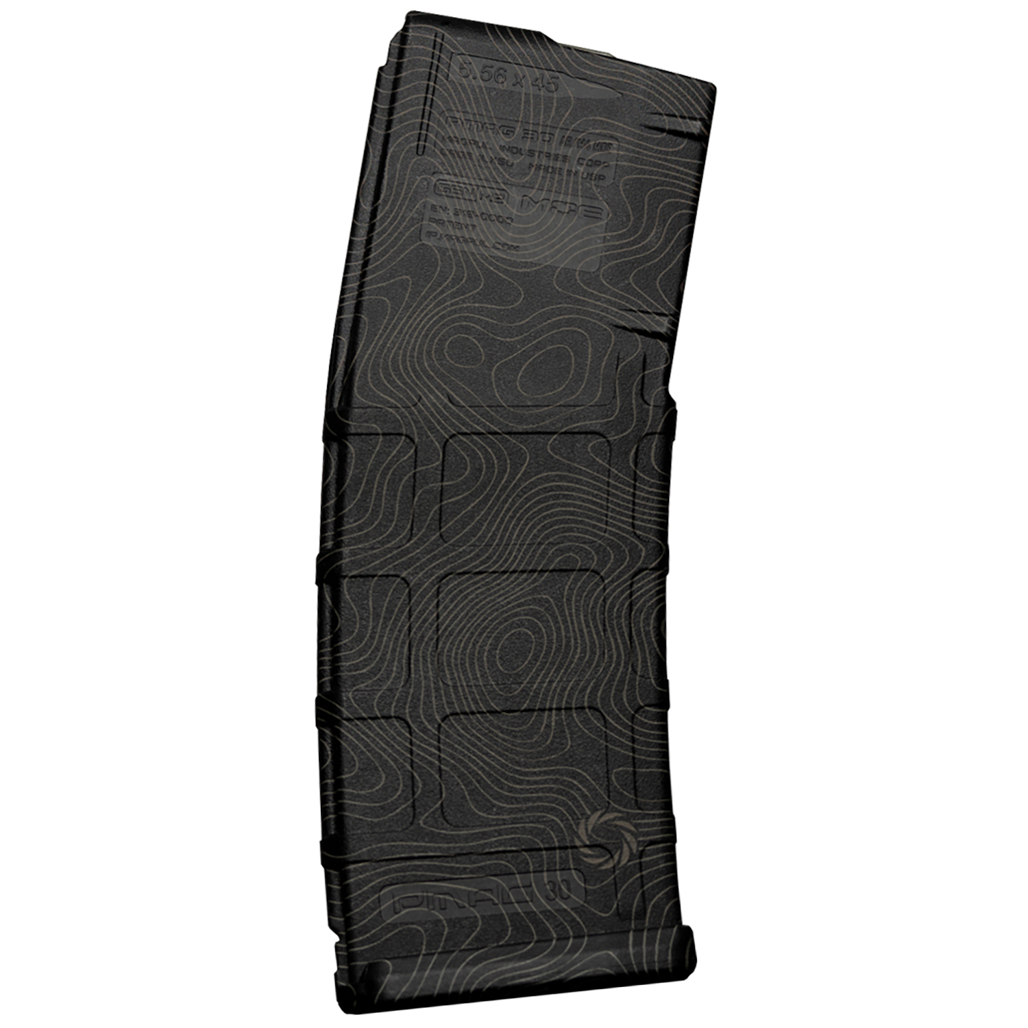 Weapon Works 228053 Pmag Gen M2 Moe 30RD AR/M4 Laser Topo
