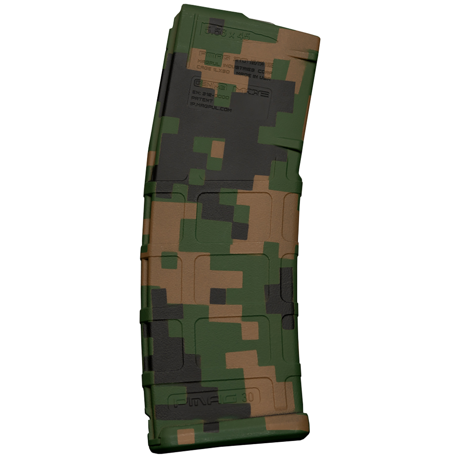 Weapon Works Pmag Gen M2 Moe 30RD AR/M4 Marpat Woodland