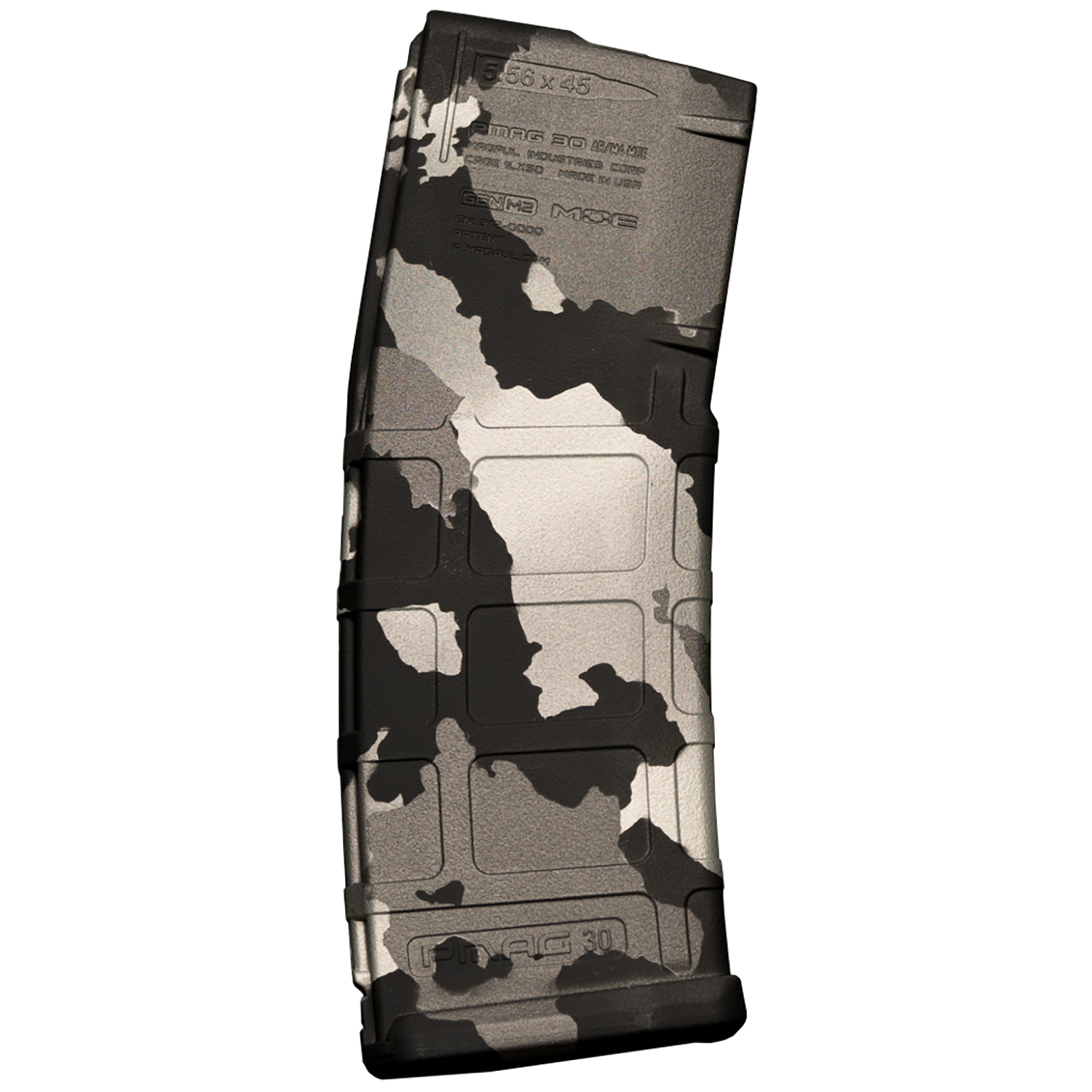 Weapon Works Pmag 30 AR/M4 Gen M2 Moe Silver Granite