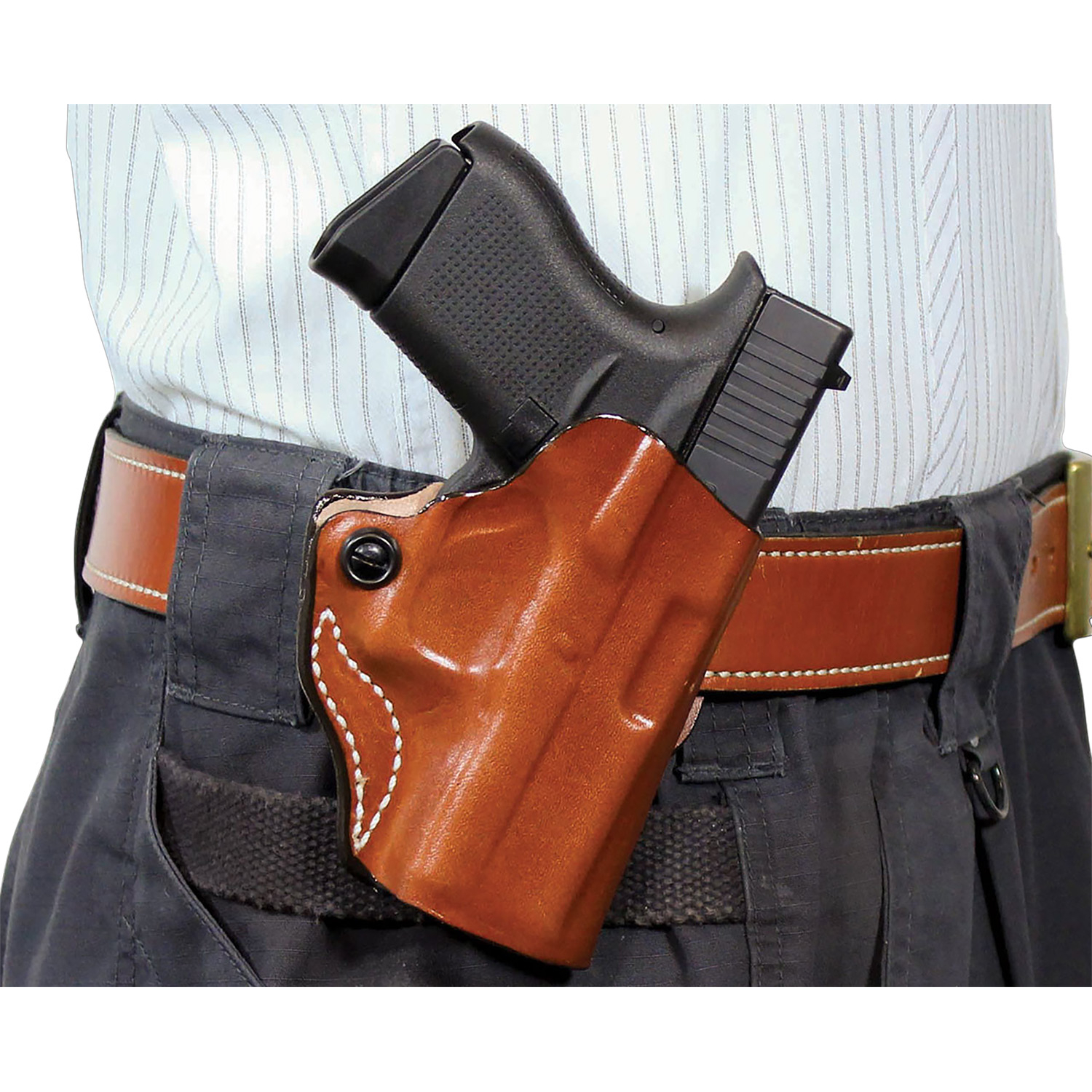 Desantis Mini Scabbard Tan Owb for Sig Sauer P365 W/red Dot