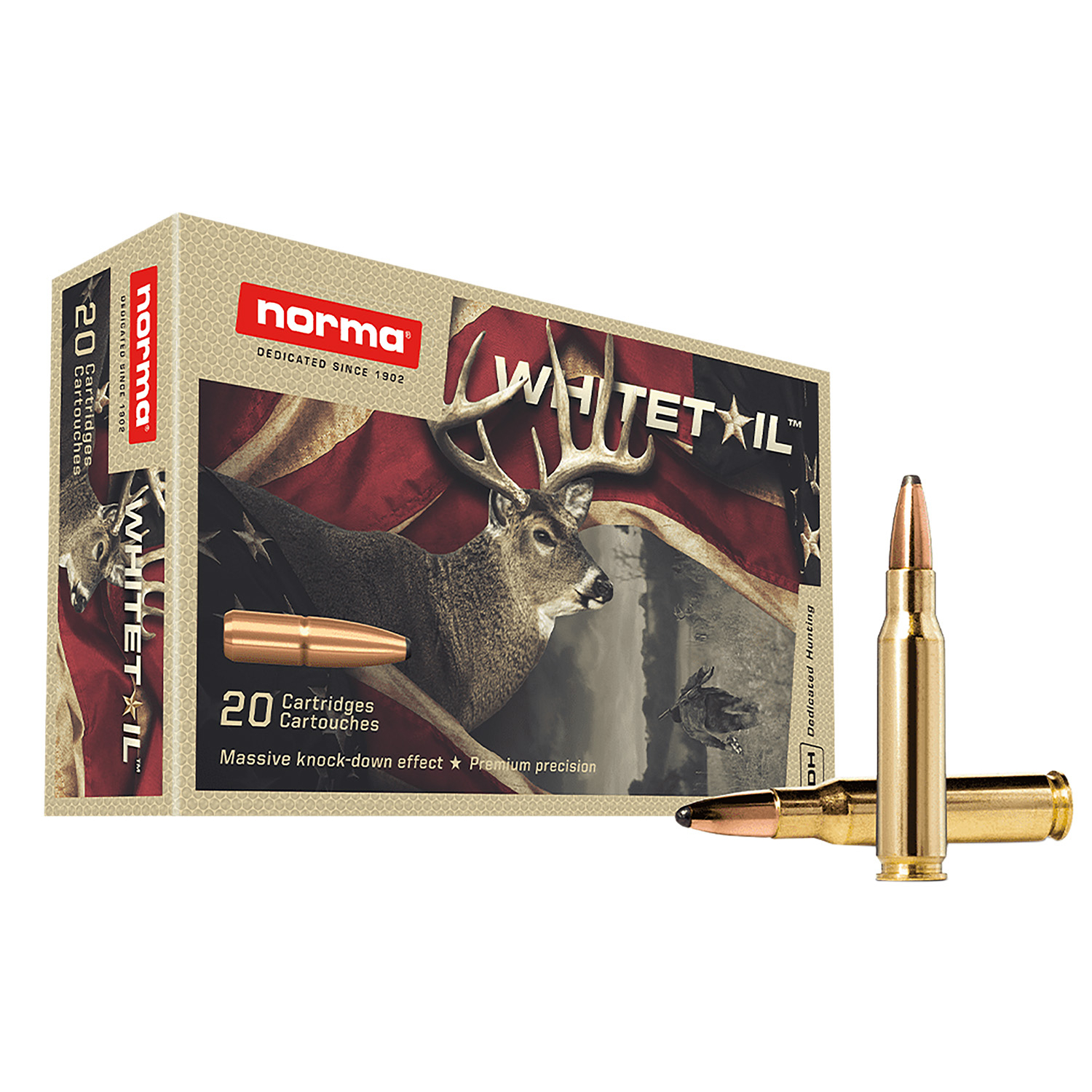 Norma Whitetail 30-30 Win 150GR Soft Point 20RDS Ammo