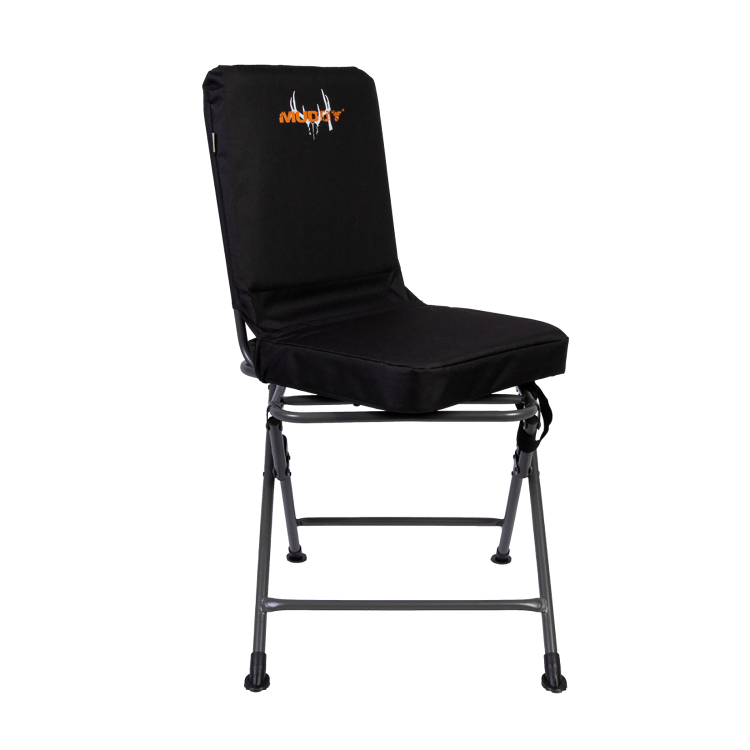 Muddy Padded Swivel Chair Black
