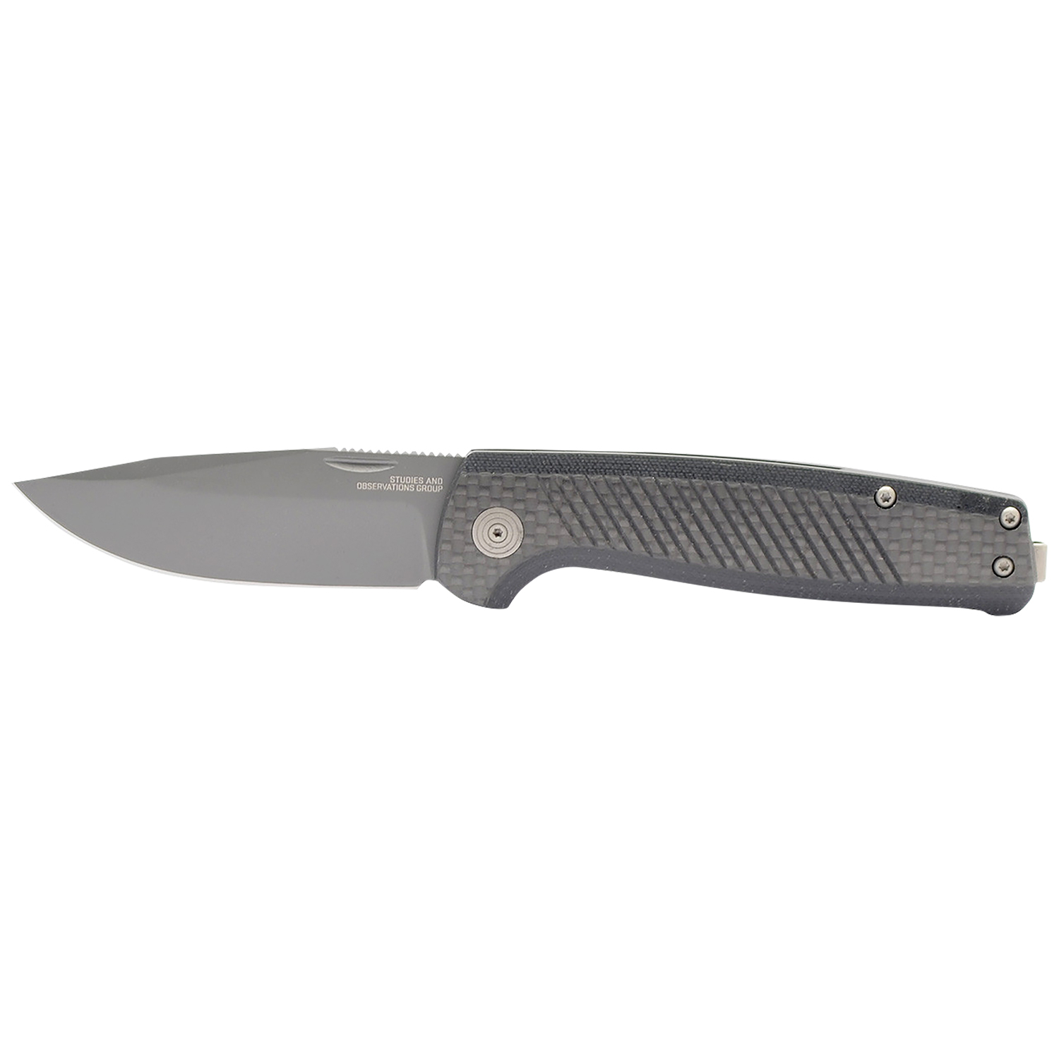 Sog Terminus Sj Lte 2.90 Folding Knife - Carbon and Graphite - Image 2