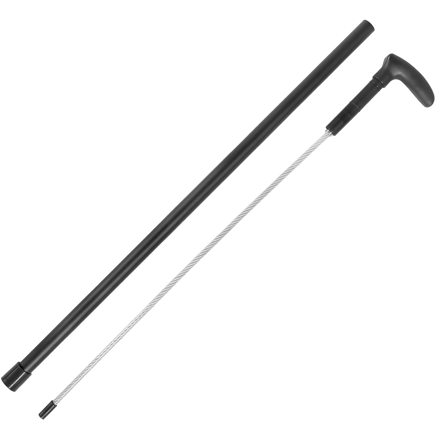 Cold Steel Cable Whip Cane 32 Black Carbon W/zinc Plating