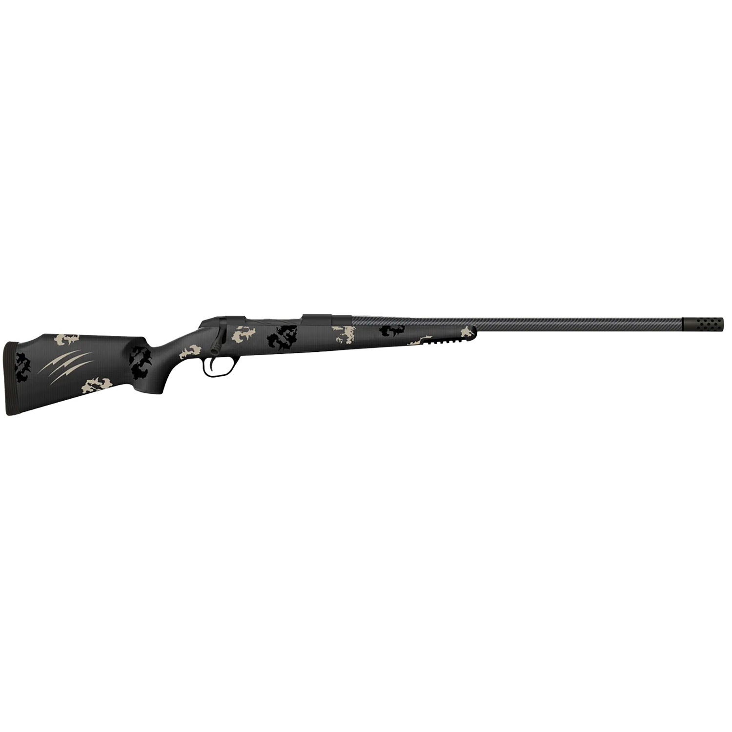 Fierce LRZ5FCRG7PRC22BU 7MM Prc 3+1 Black Cerakote Urban Camo