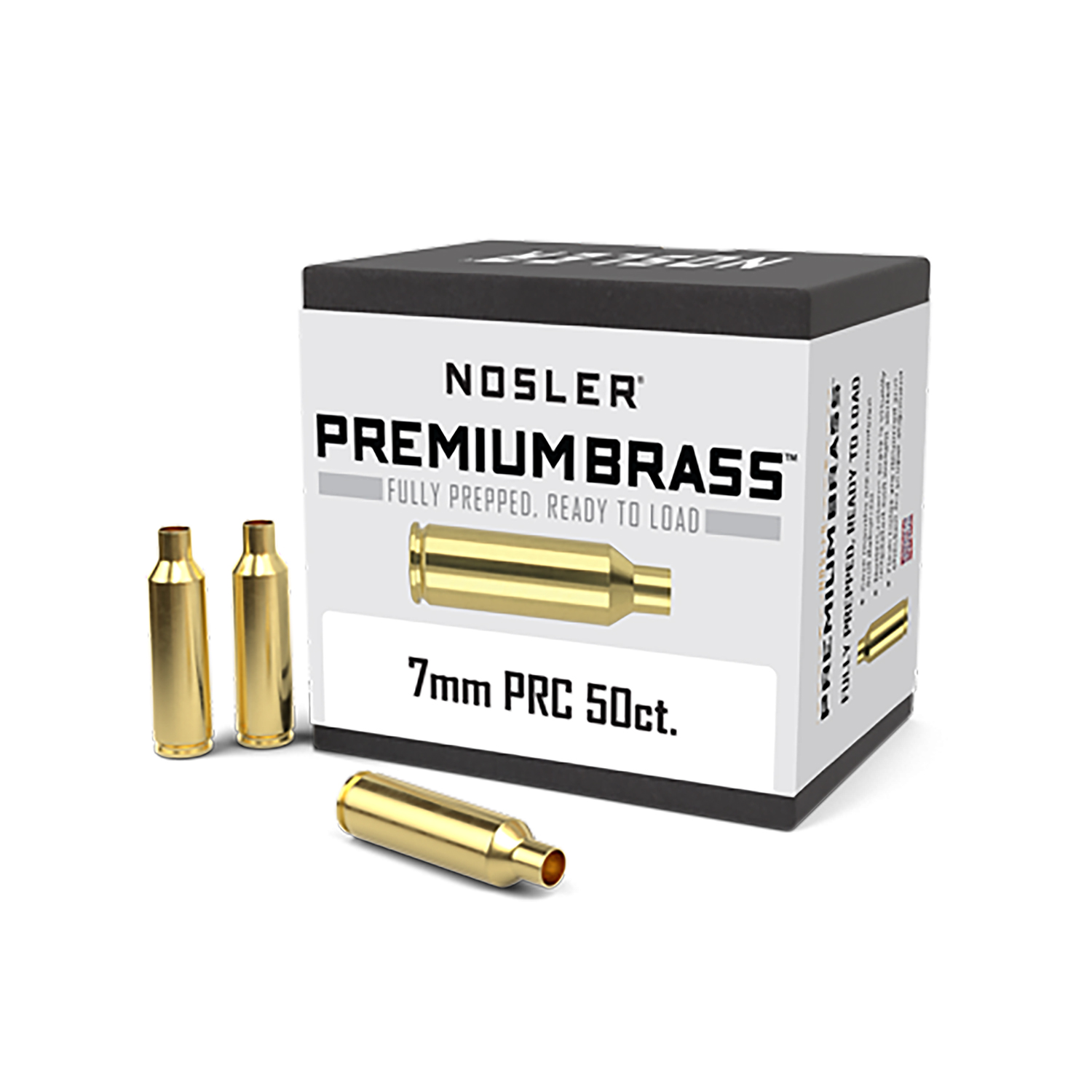 Nosler 17890 Premium Brass 7MM Prc 50