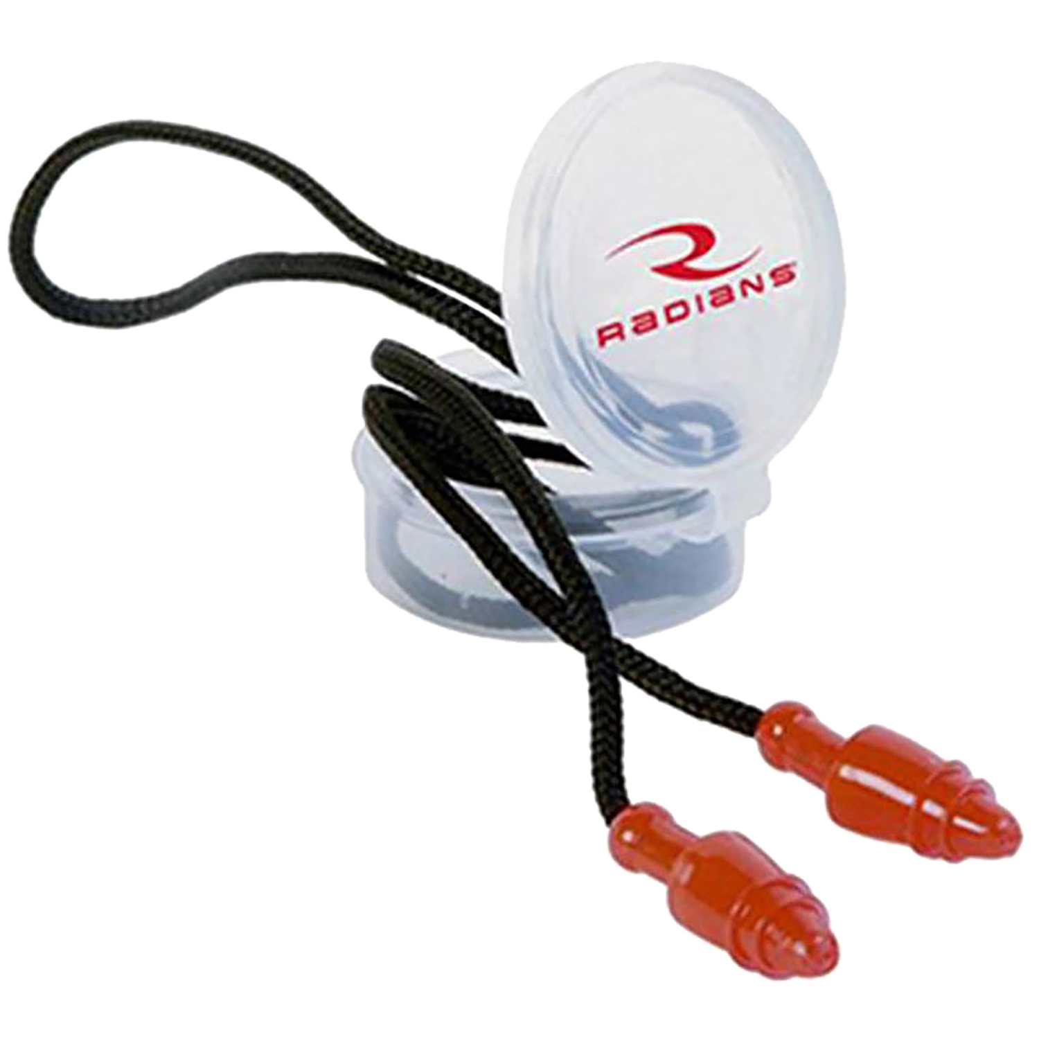 Radians JP3150RD/50 Snug Ear Plugs Jar - 50 Pair, Black/red