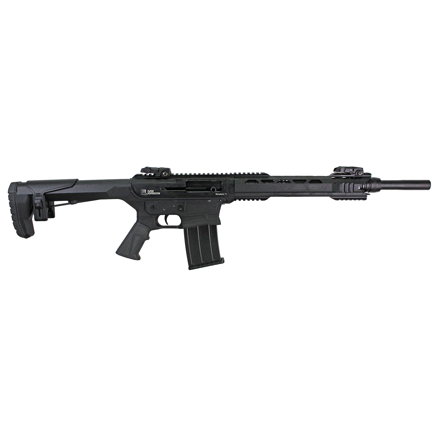 Iver Johnson STRYKER-1 12GA 20 5+1 Black Tactical Shotgun