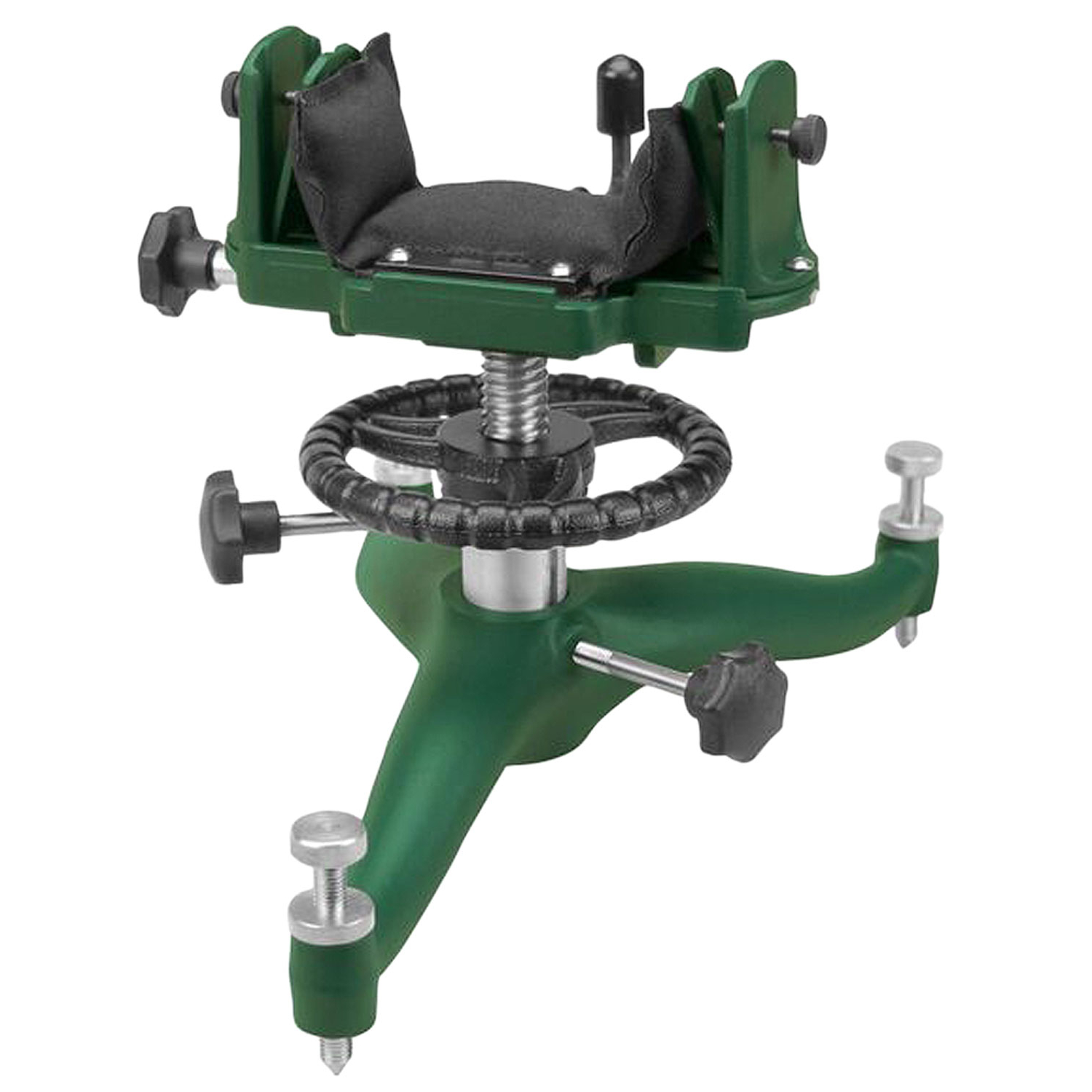Caldwell Rock Br Shooting Rest With 3 Lobe Bag, Green
