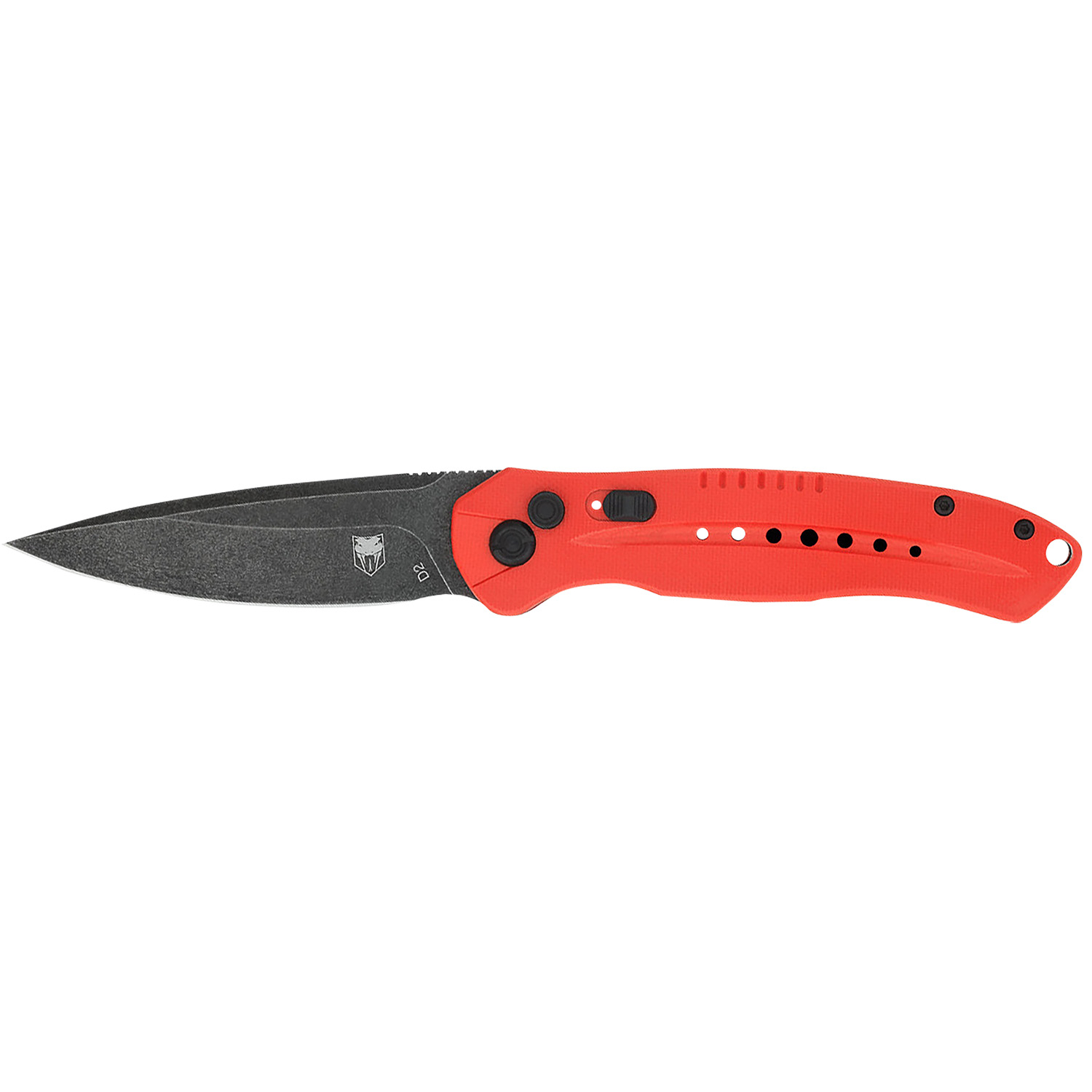 Cobratec Diablo Auto Folding Knife Red G10