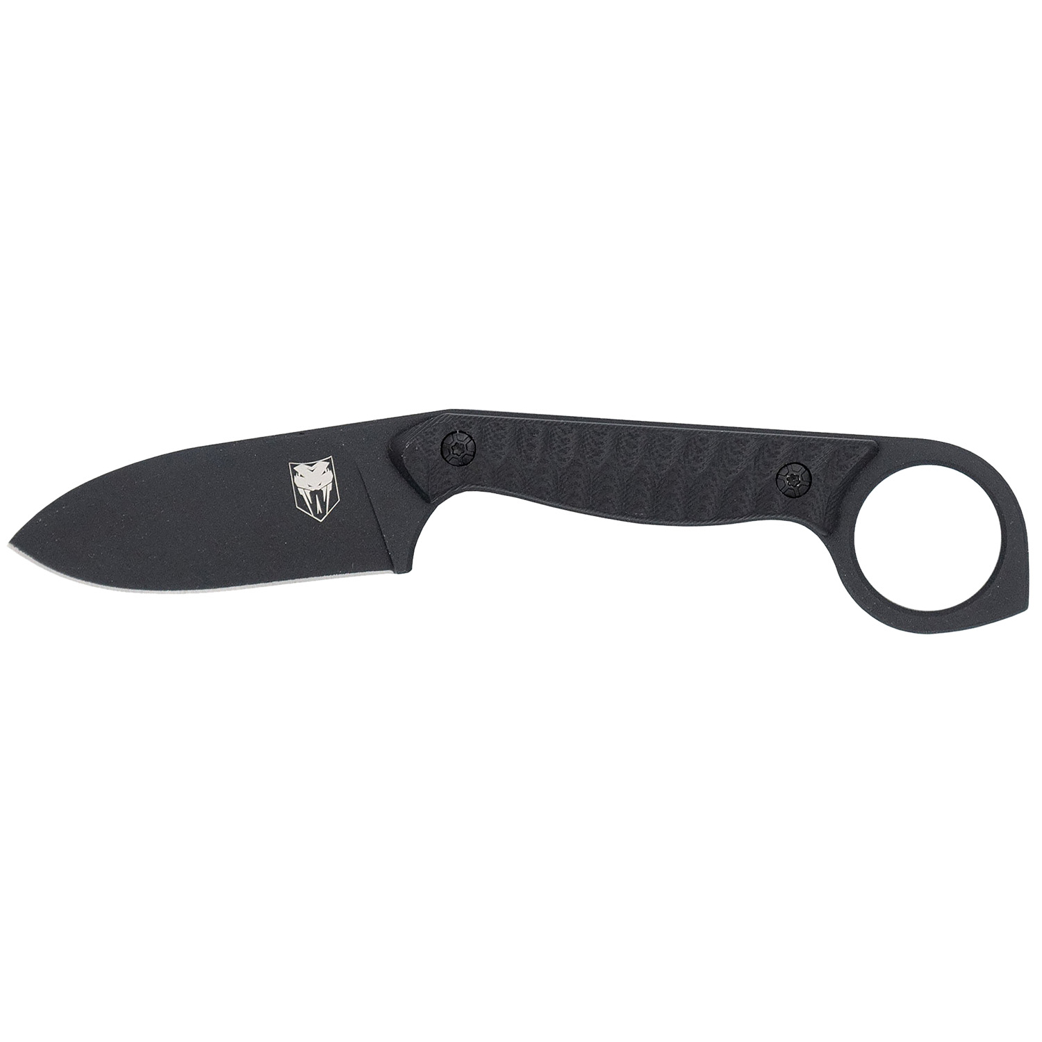 Cobratec Knives Wolfteeth Black Edc Folding Knife