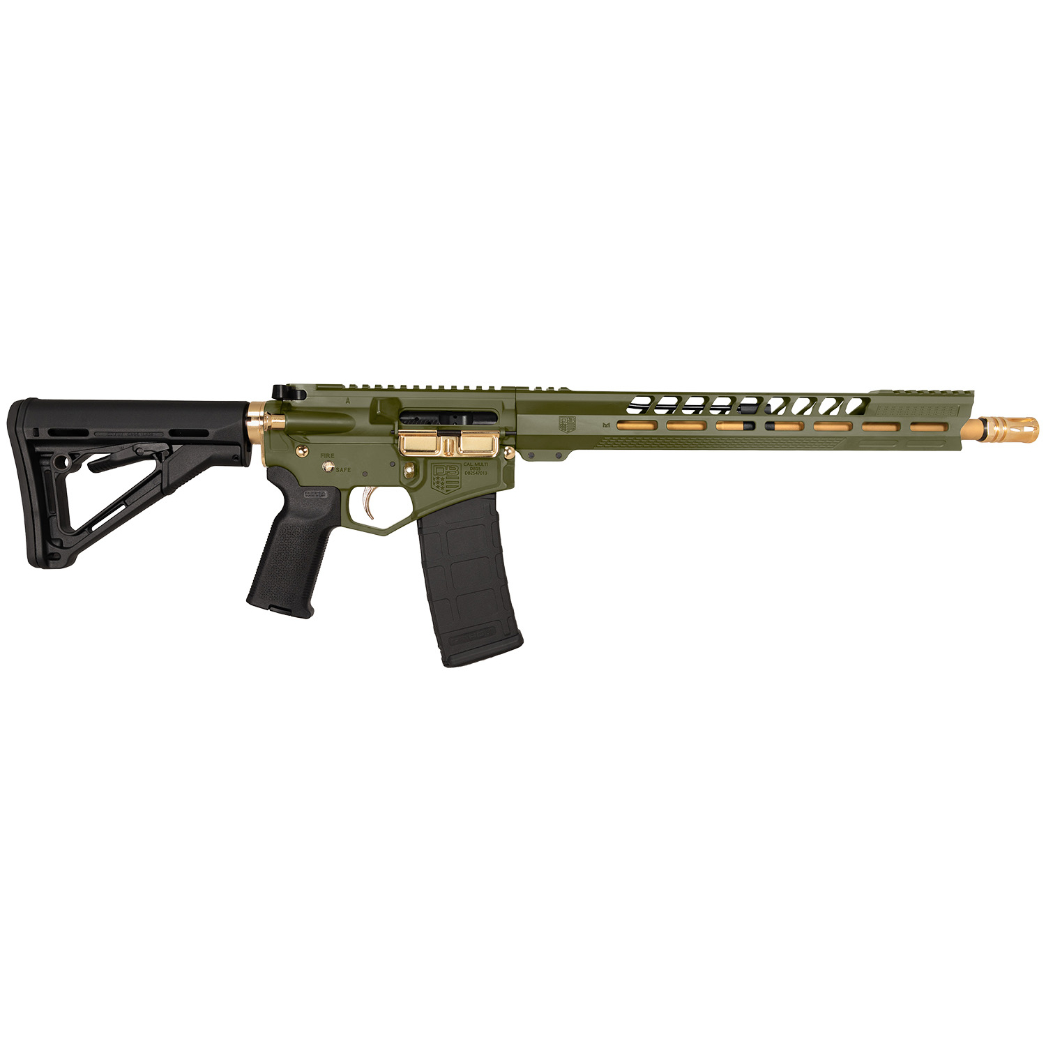 Diamondback DB15 5.56 Nato 30+1 Green/gold