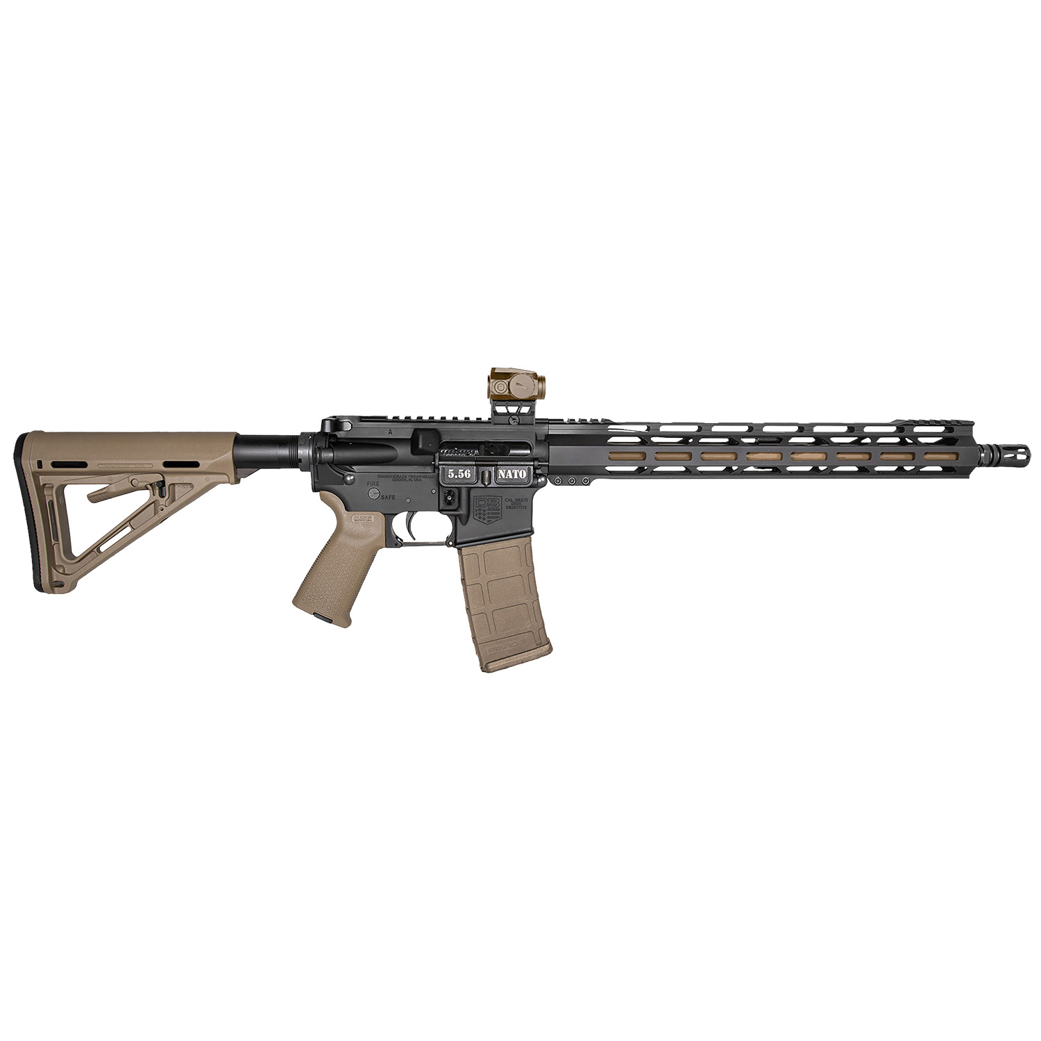 Diamondback DB15 5.56 Nato 30+1 With Viridian Black/fde